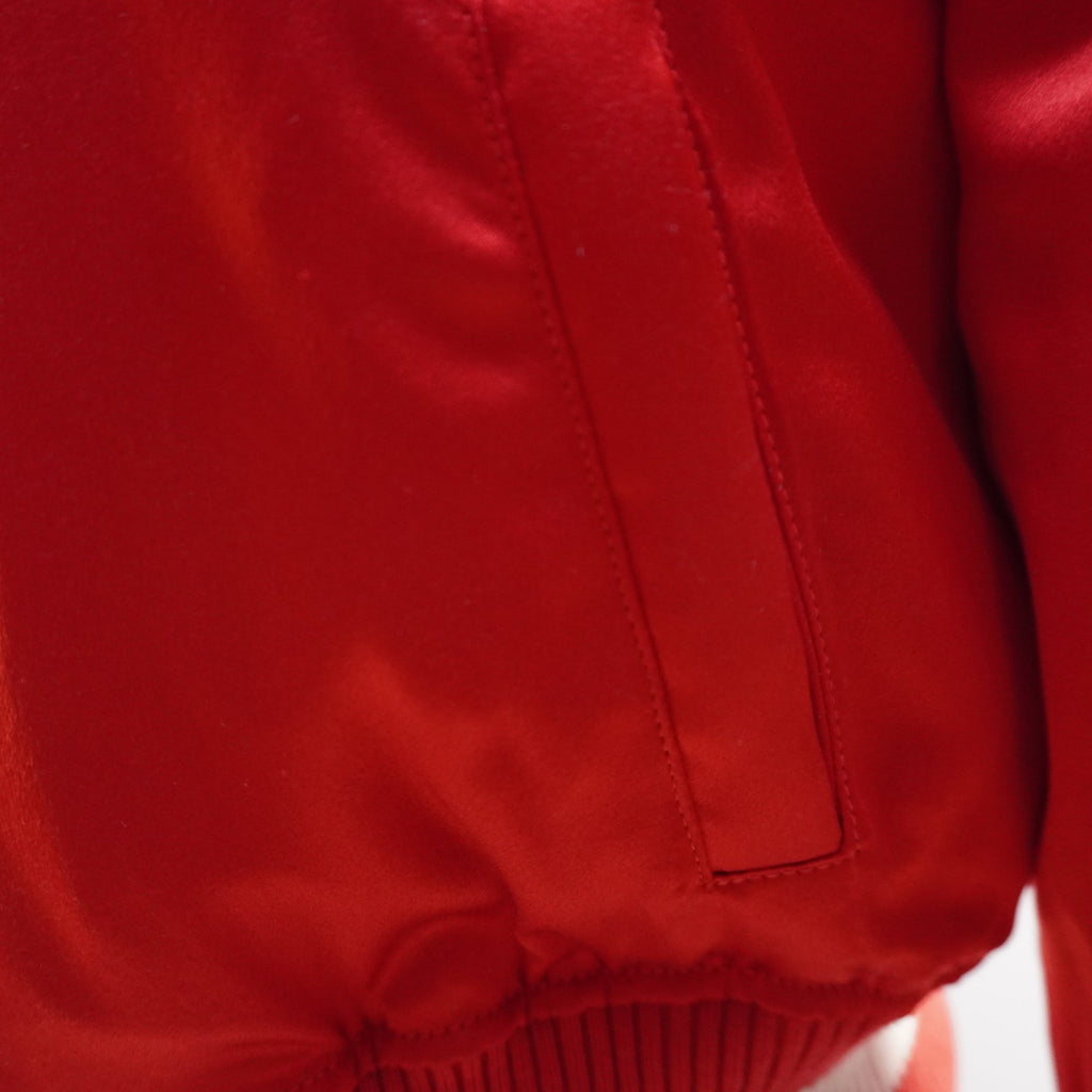 Chaqueta Bomber Amiry para Mujer Usada - Roja, Pequeño (S)