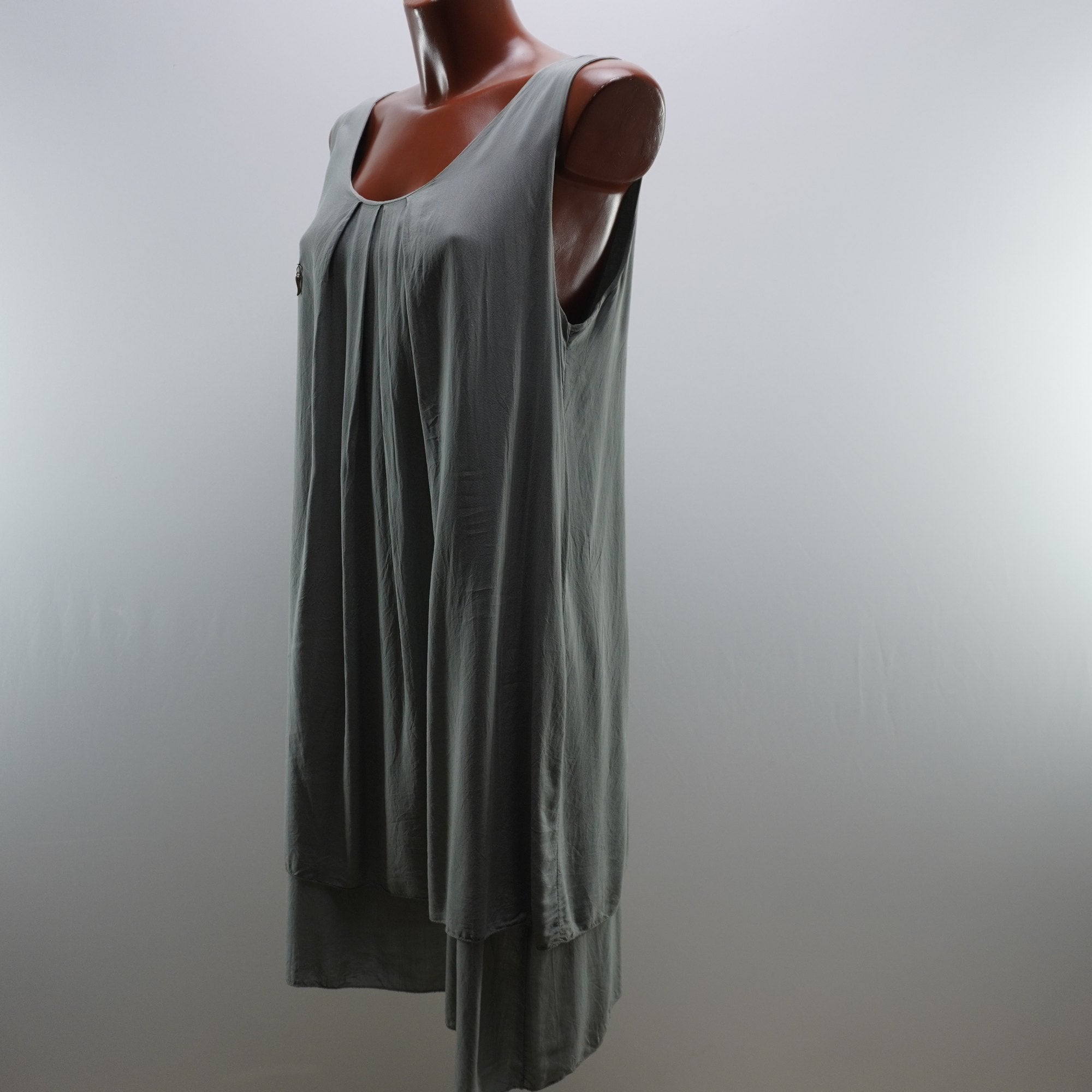 Vestido Italian Style para Mujer Usado - Caqui, XL