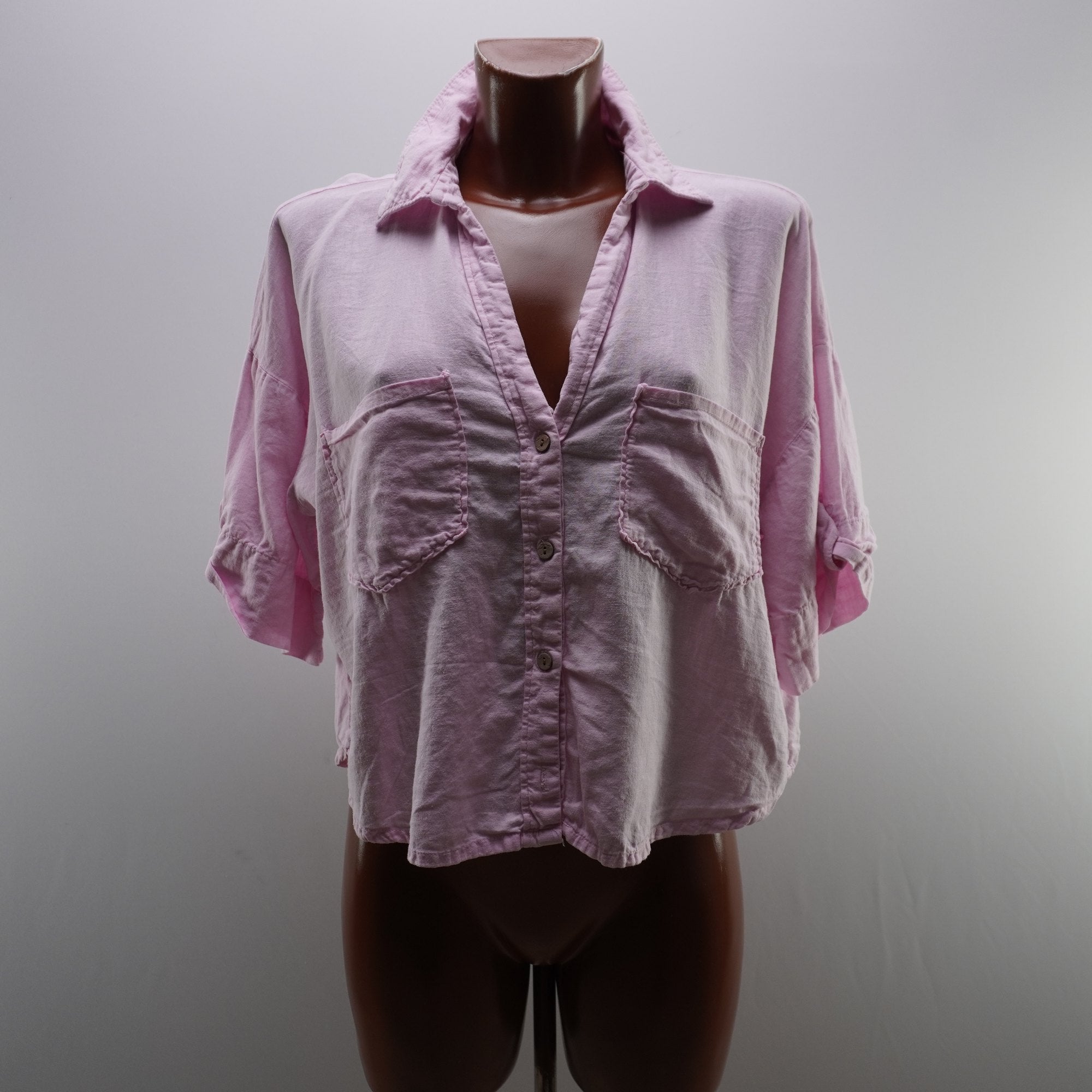 Camisa Zara para Mujer Usada - Rosa, L