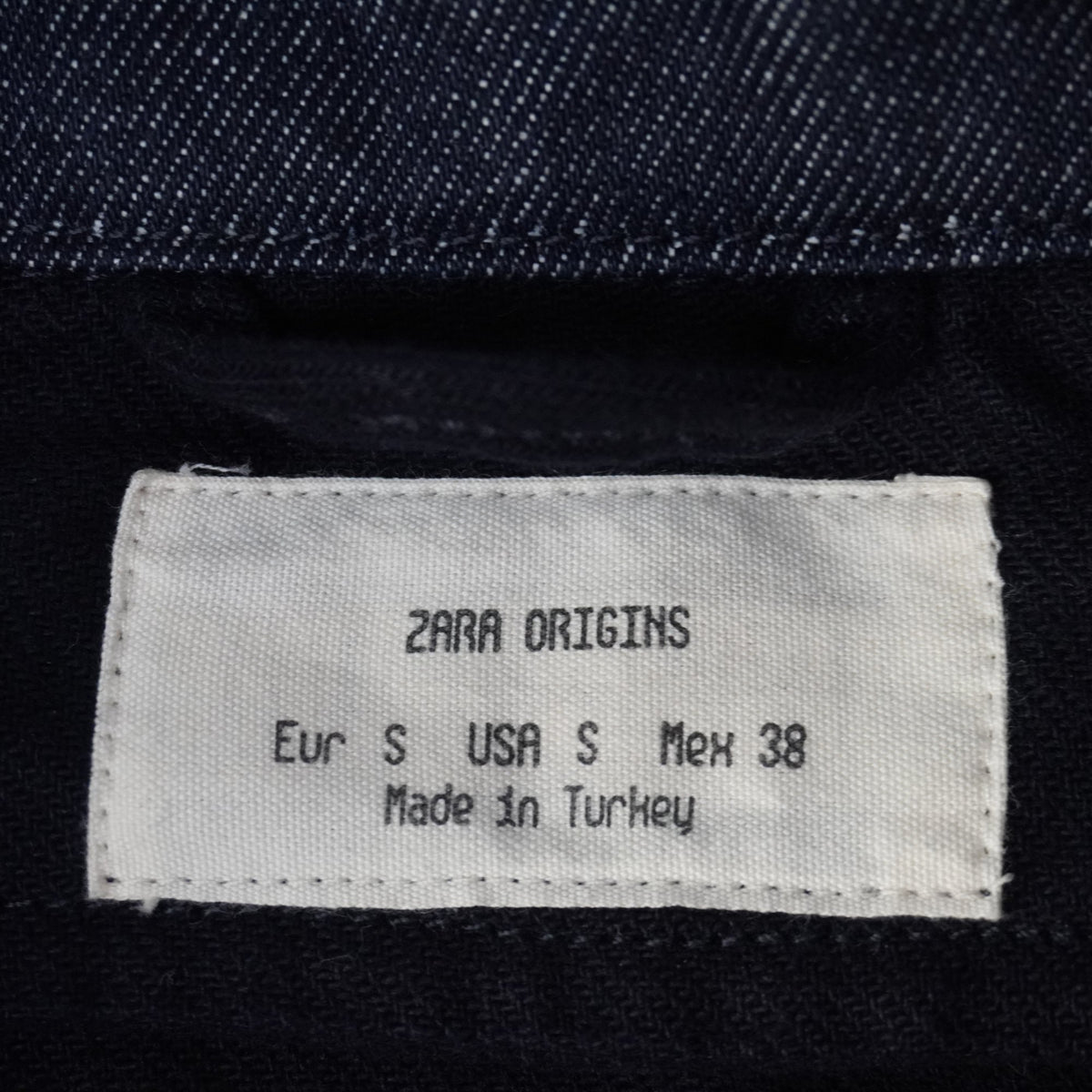 Cazadora Vaquera Zara para Hombre Usada - Pequeño (S)