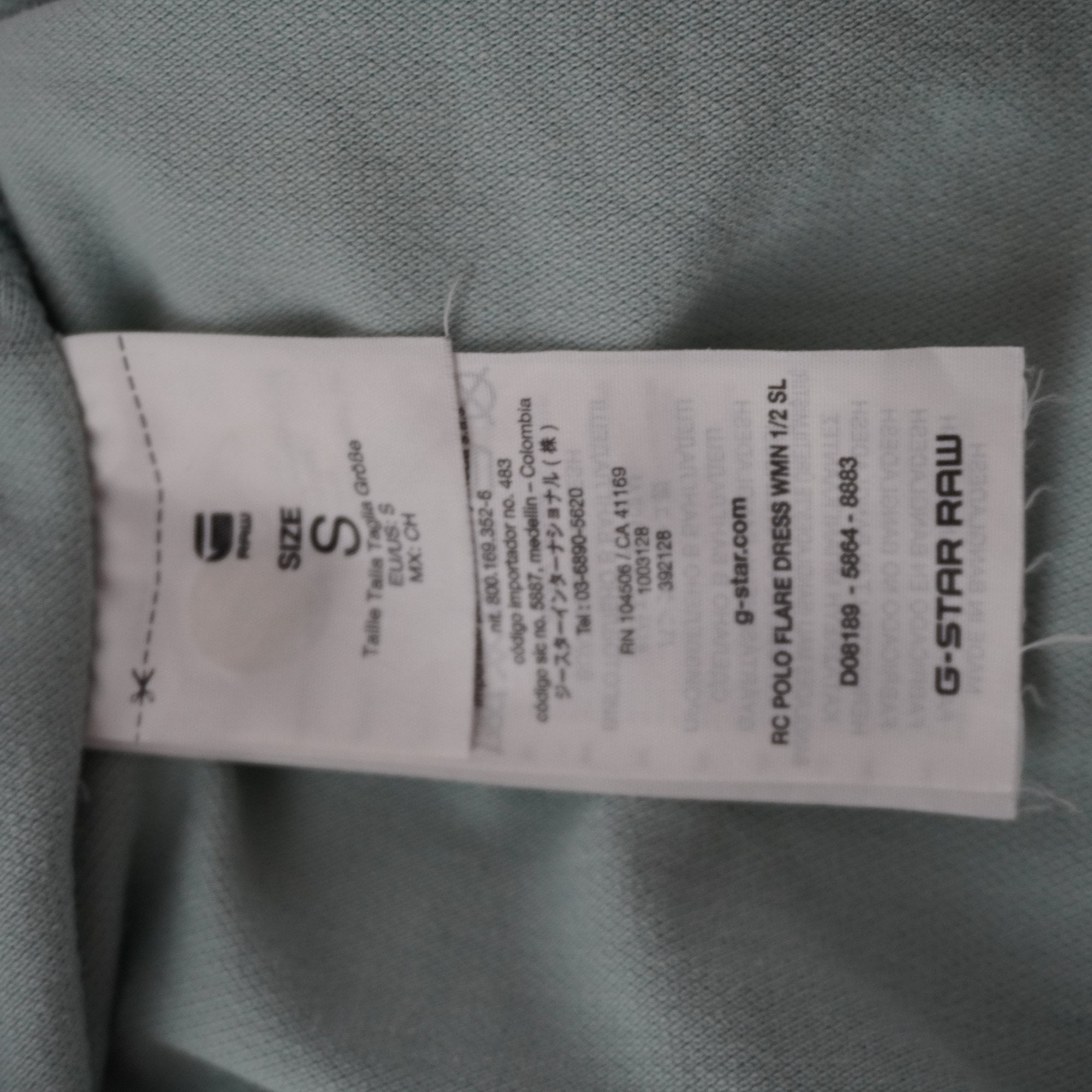 Vestido G-Star para Mujer Usado - Azul, S