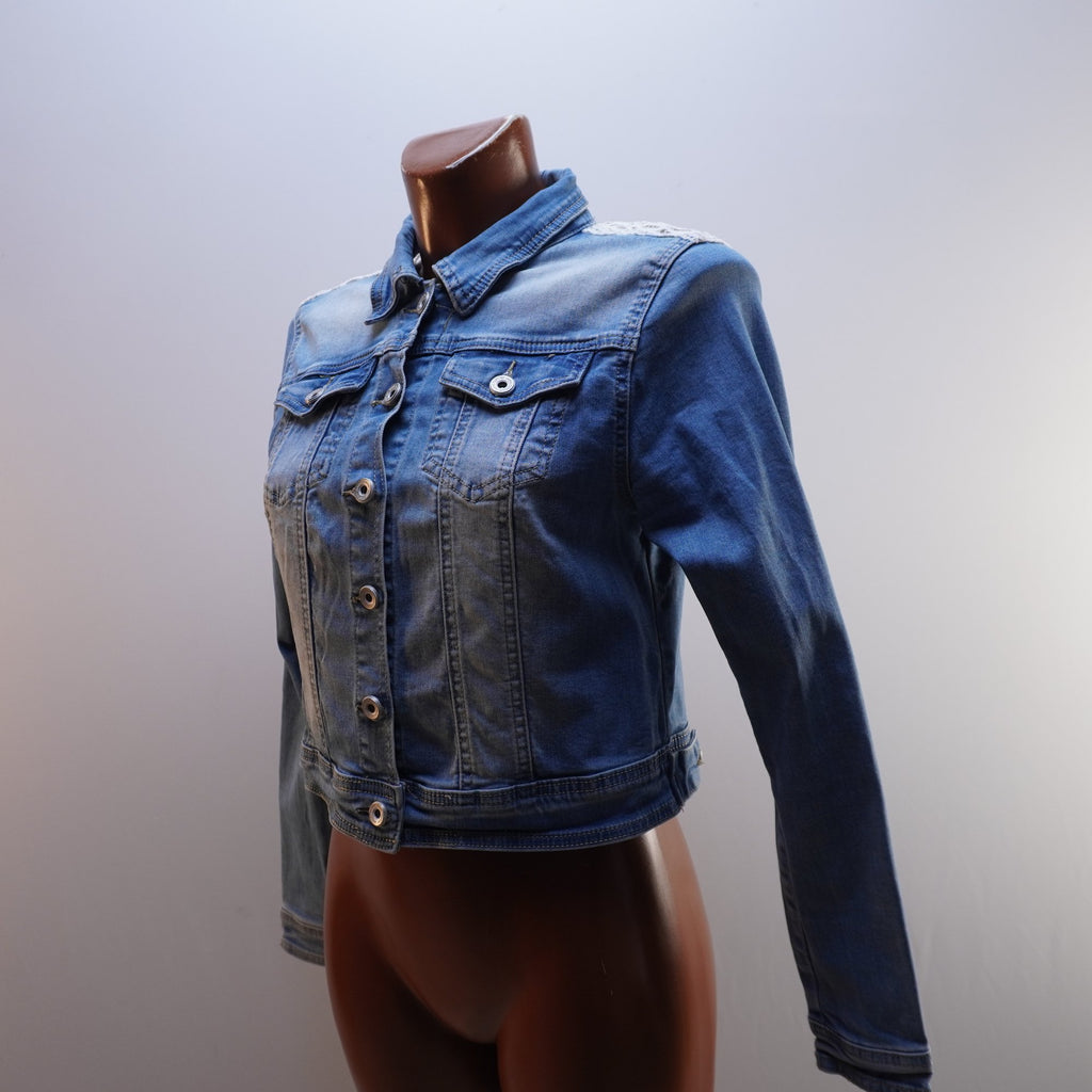 Cazadora Vaquera Italian Style para Mujer Usada - Azul, XL