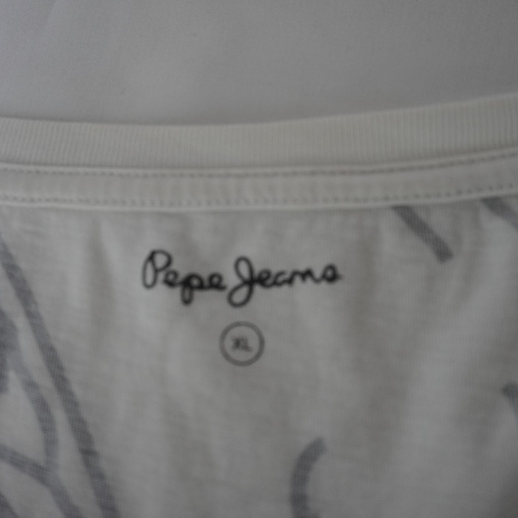 Camiseta Pepe Jeans para Mujer Usada - Blanca, XL