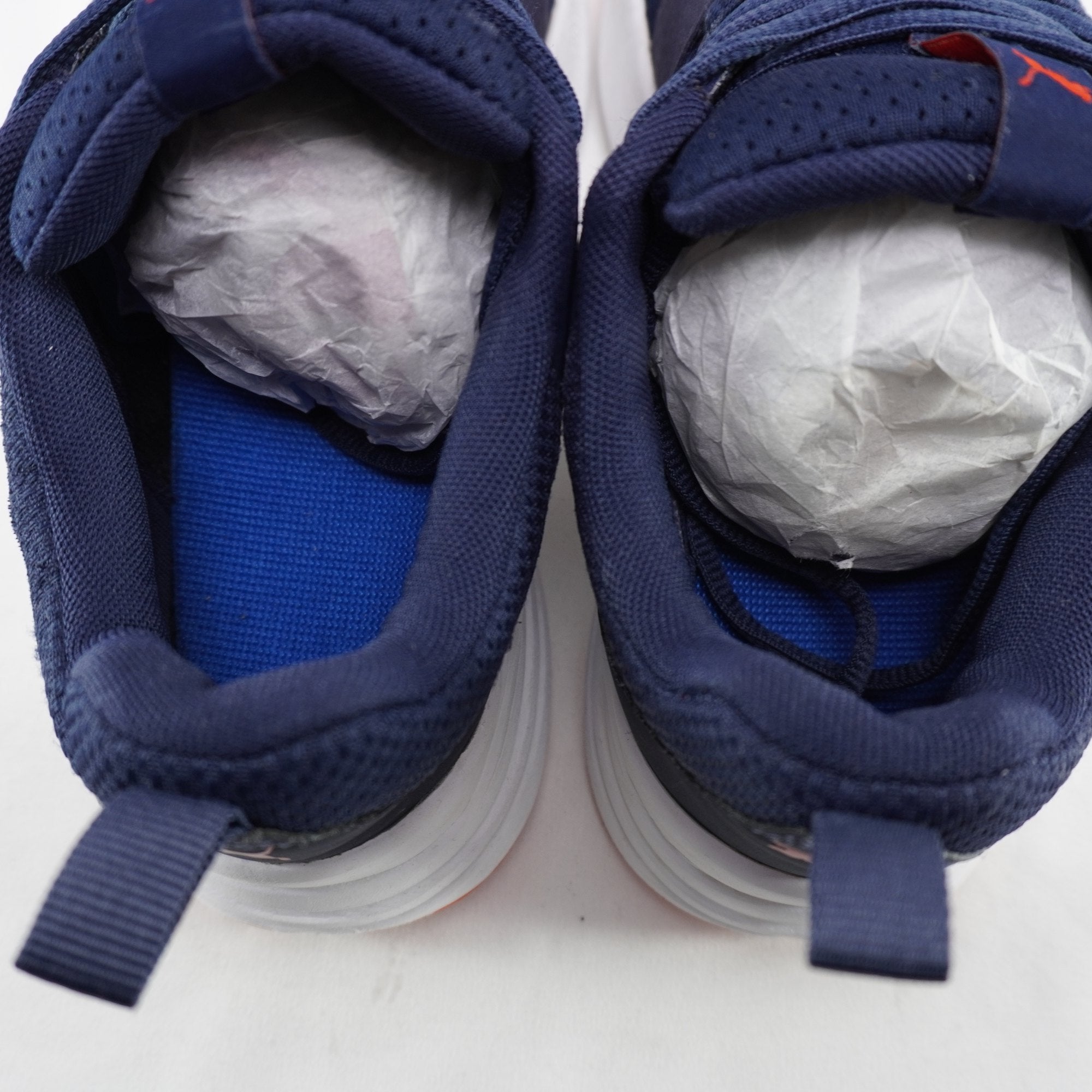 Zapatillas Puma para Mujer Usadas en Muy Buen Estado - Azul Marino, Talla 38