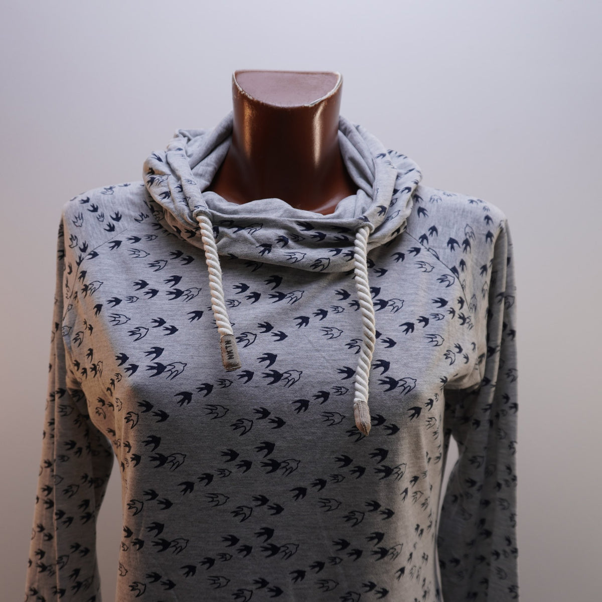 Sudadera con Capucha Naketano para Mujer Usada - Gris