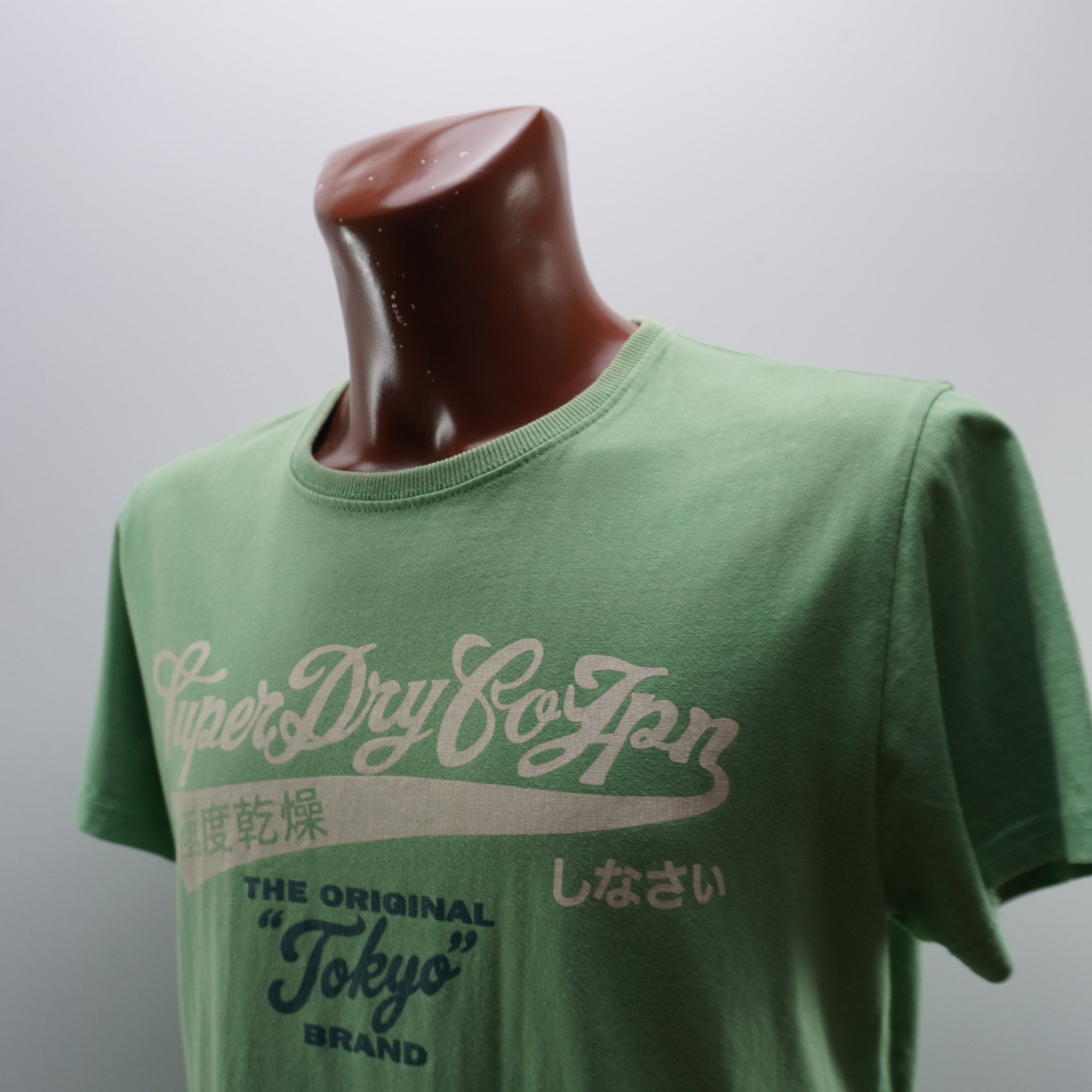 Camiseta Superdry para Hombre Usada - Verde, XL