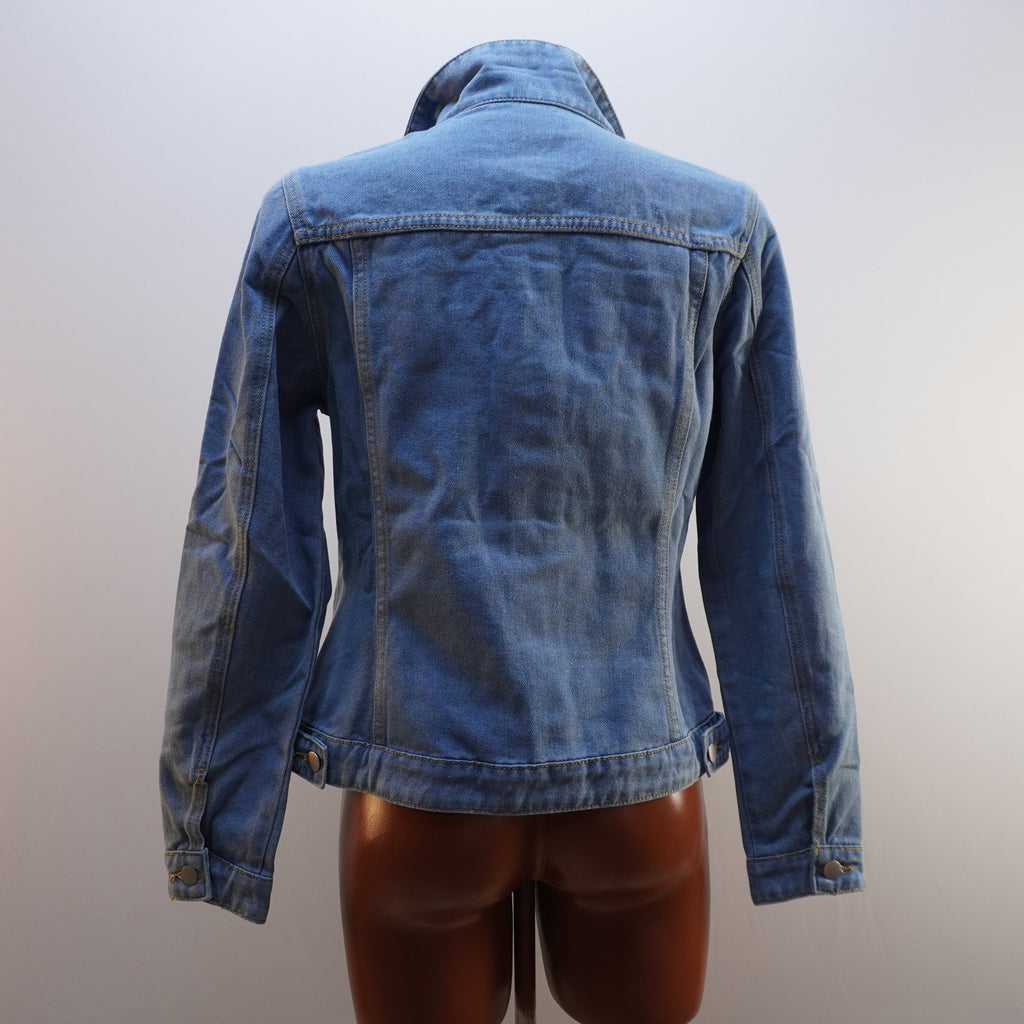 Cazadora Vaquera Italian Style para Mujer Usada - Azul, M