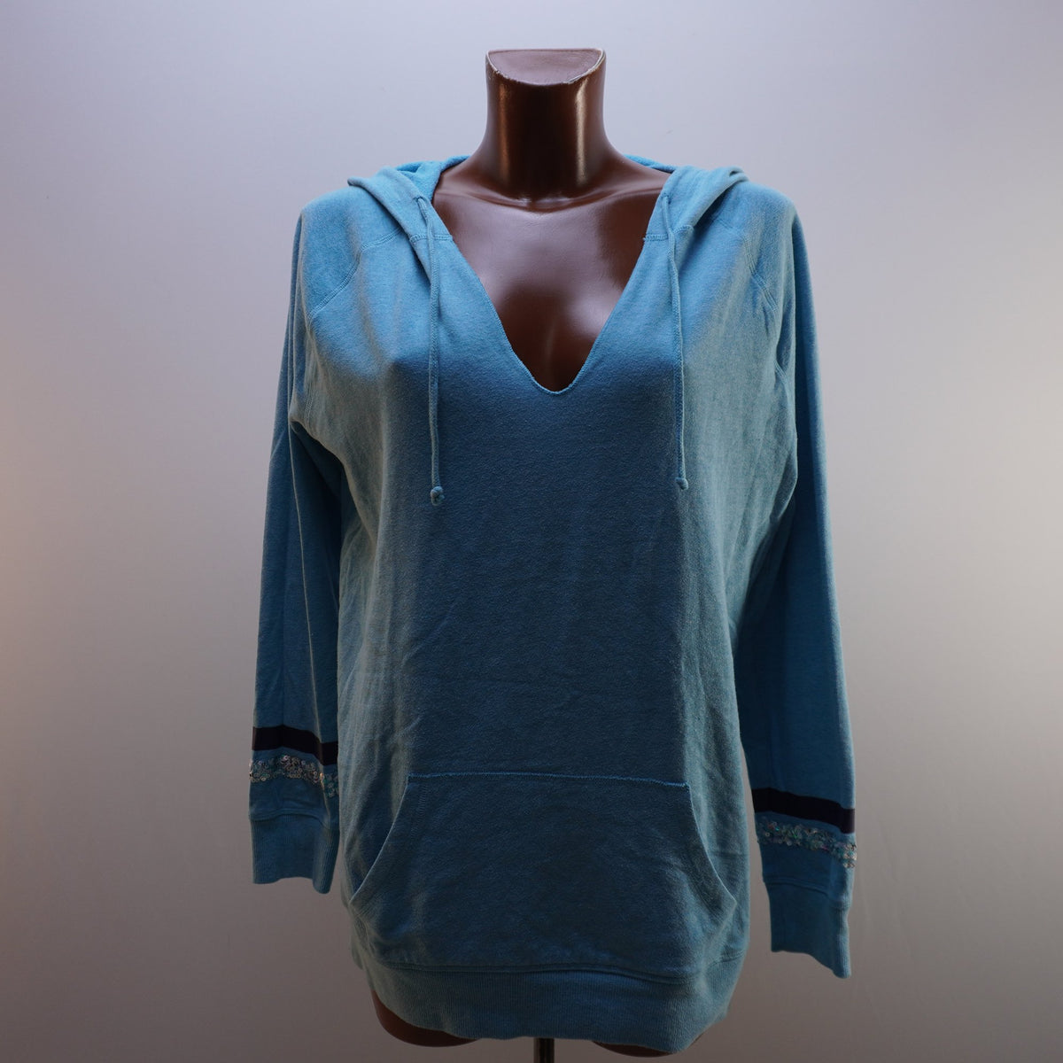 Sudadera con Capucha Victoria's Secret para Mujer Usada - Azul, M