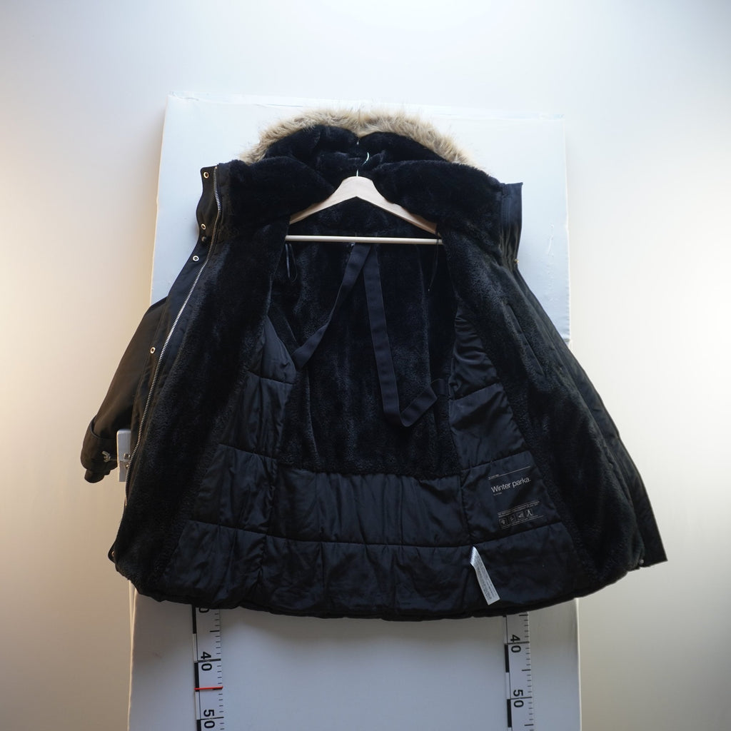 Parka Zara para Mujer Usada - Negra, XS