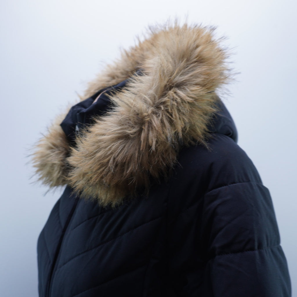 Parka Pioneer Camp para Mujer Nueva con Etiquetas - Negra, S