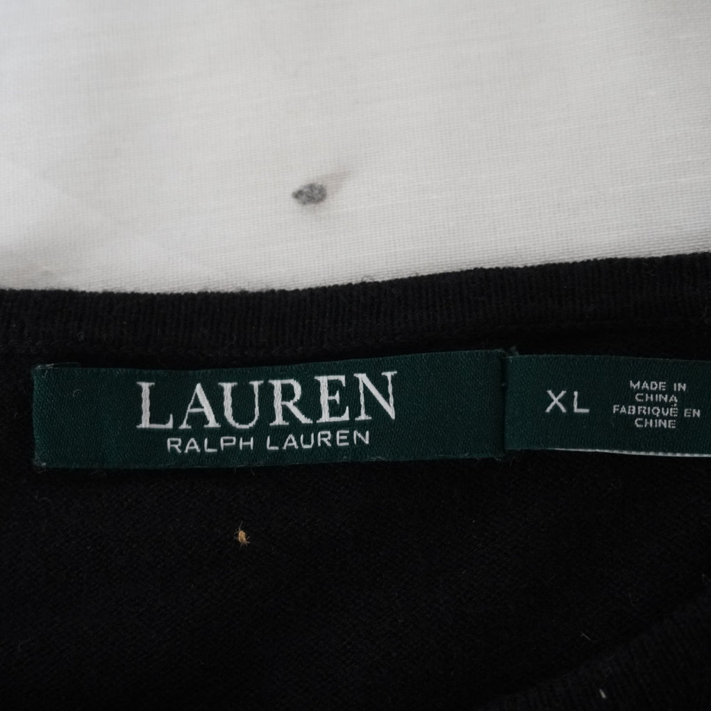 Cárdigan Ralph Lauren para Mujer Usado - Negro, XL