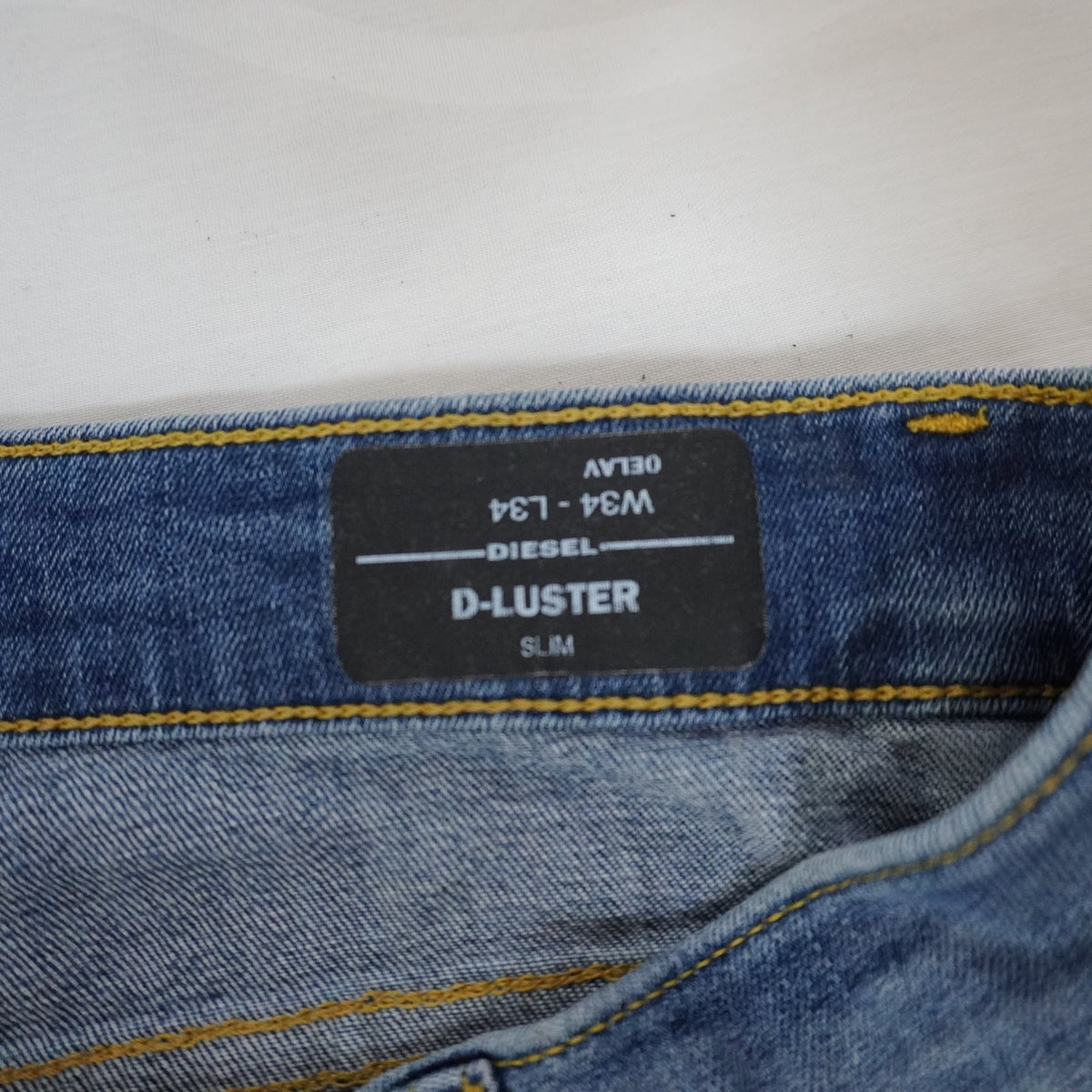 Vaqueros Diesel para Hombre Usados - Azul, Grande (L)