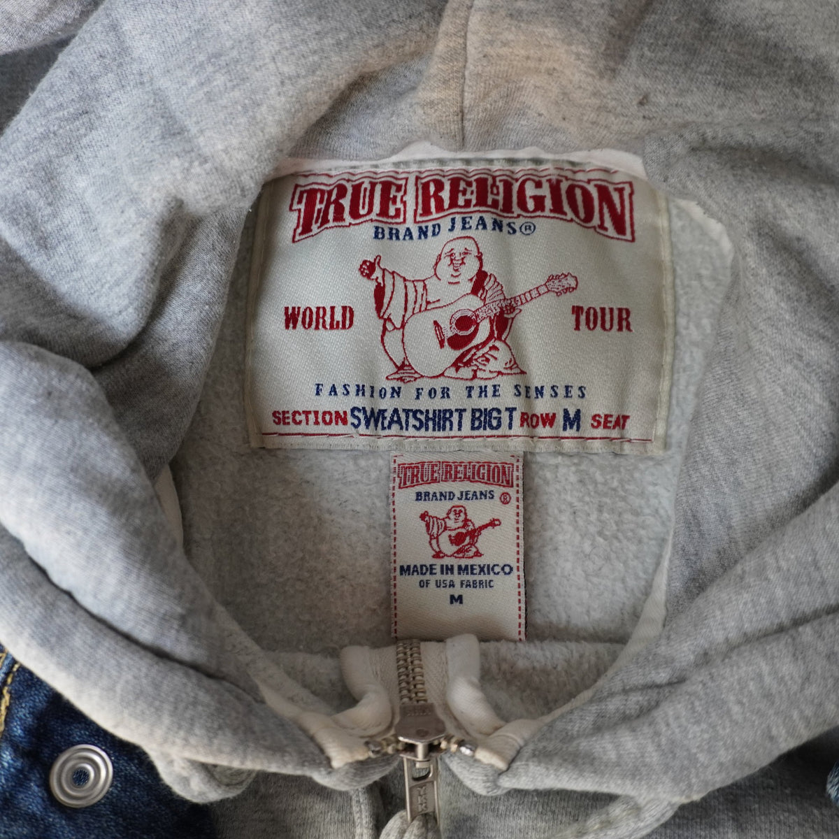 Cazadora Vaquera True Religión para Hombre Usada - Azul, M