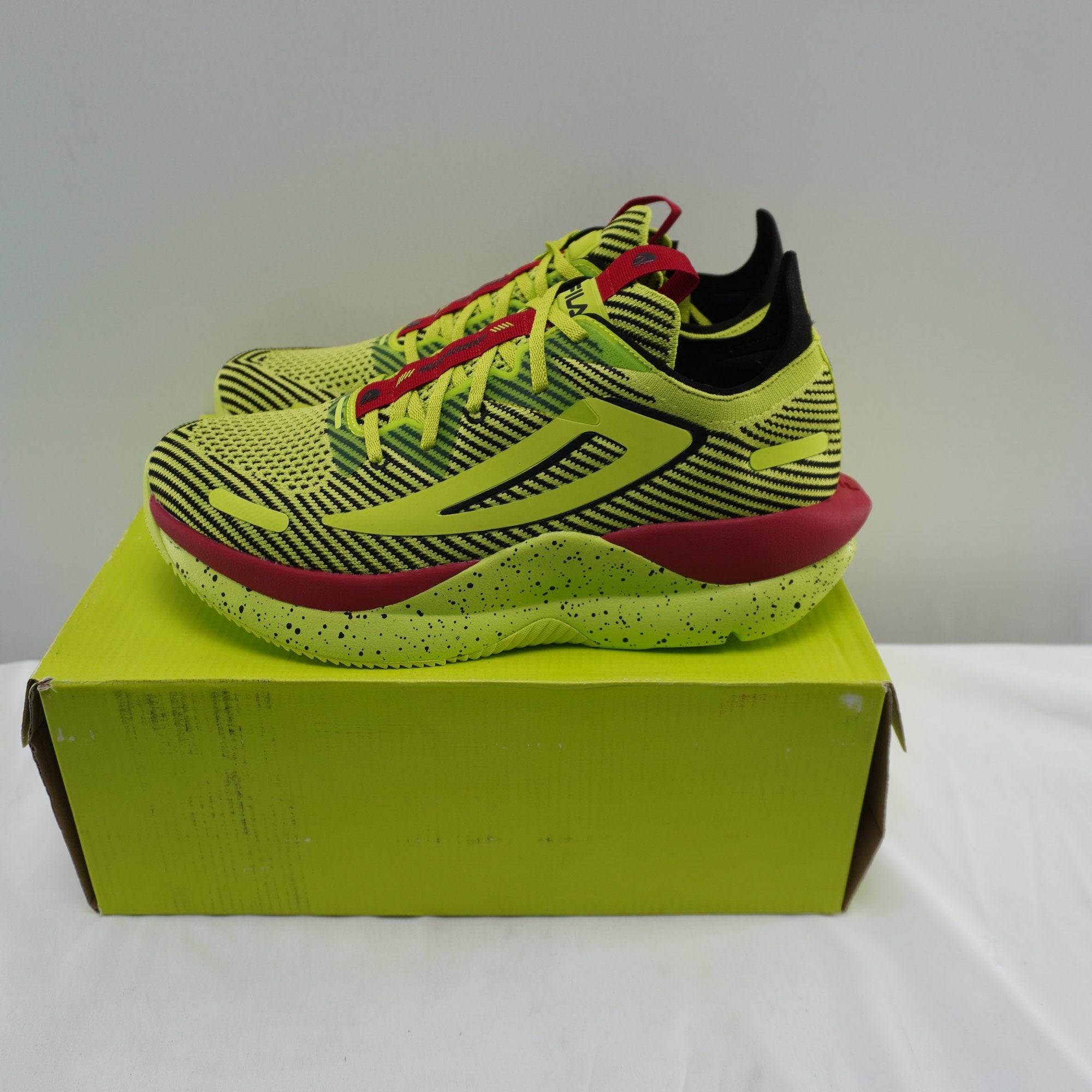 Zapatillas Fila para Hombre Usadas - Verde, Talla 44