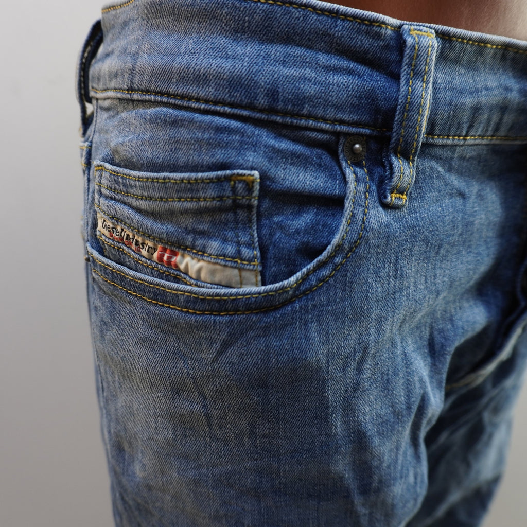 Vaqueros Diesel para Hombre Usados - Azul, Grande (L)
