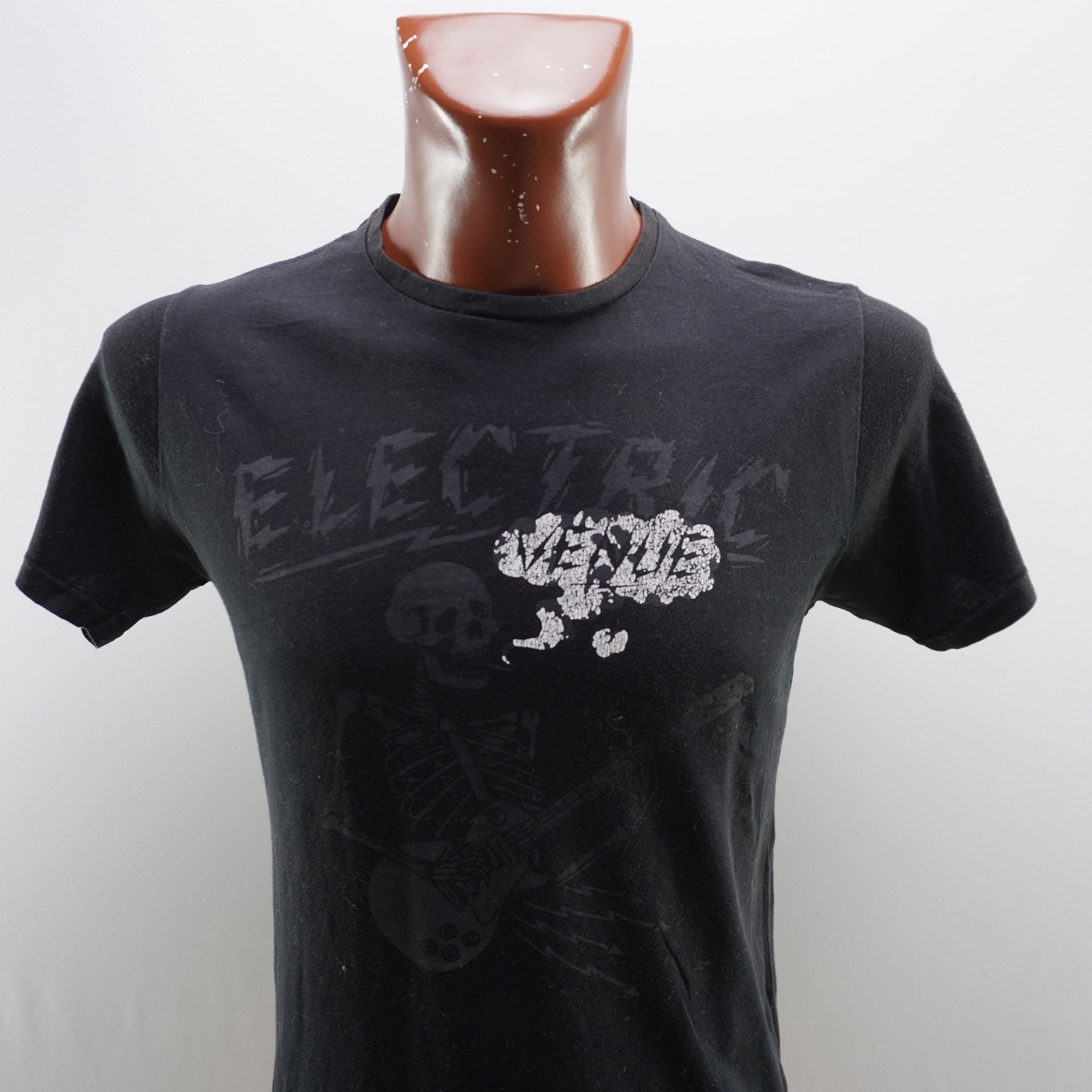 Camiseta de Manga Corta Pull & Bear para Hombre Usada - Negra, S