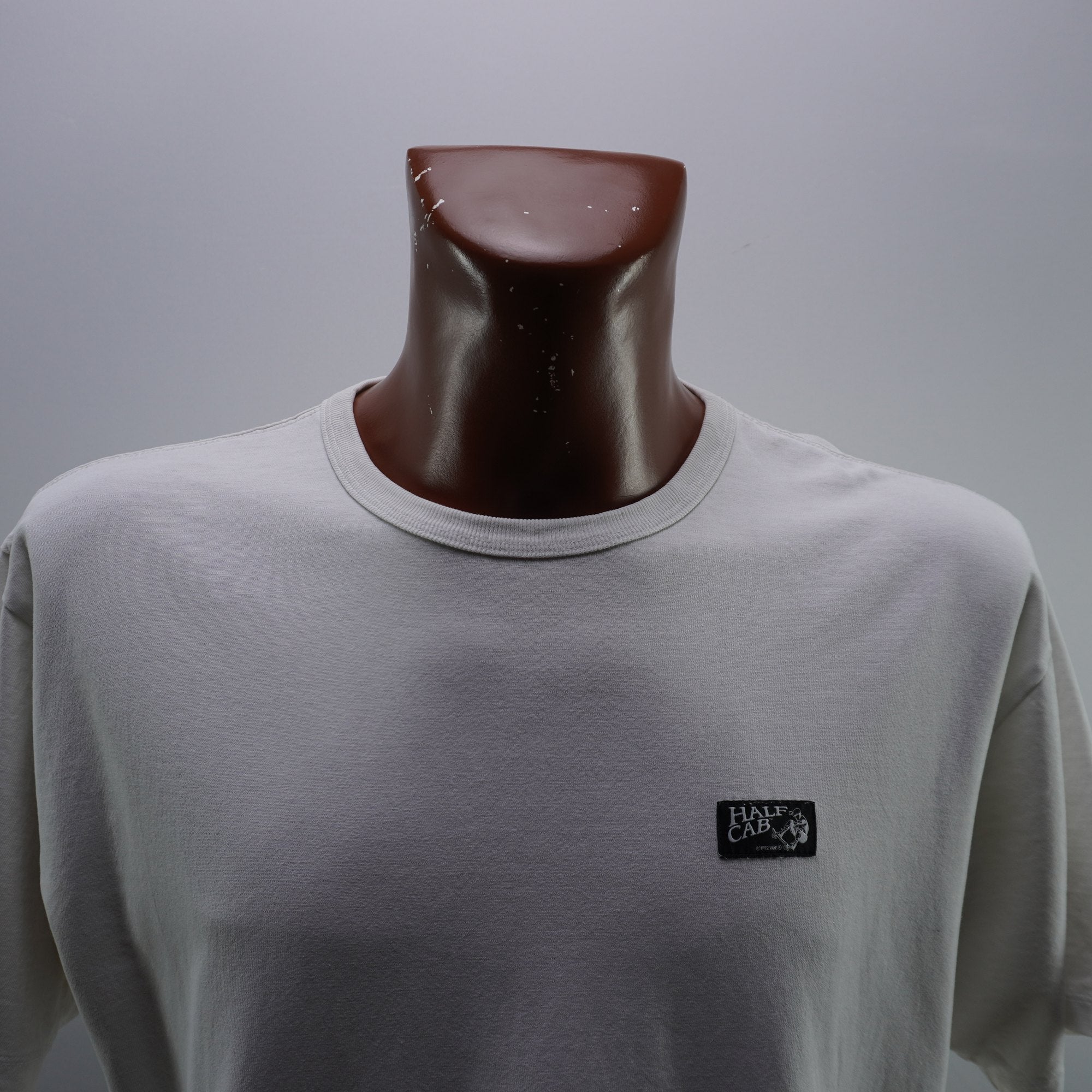 Camiseta de Manga Corta Vans para Hombre Usada - Blanca, L