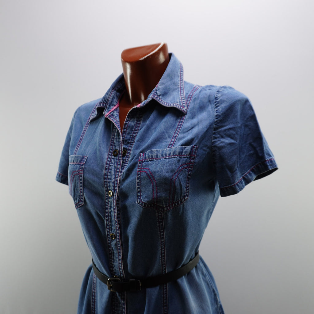 Vestido Tencel para Mujer Usado - Azul, S