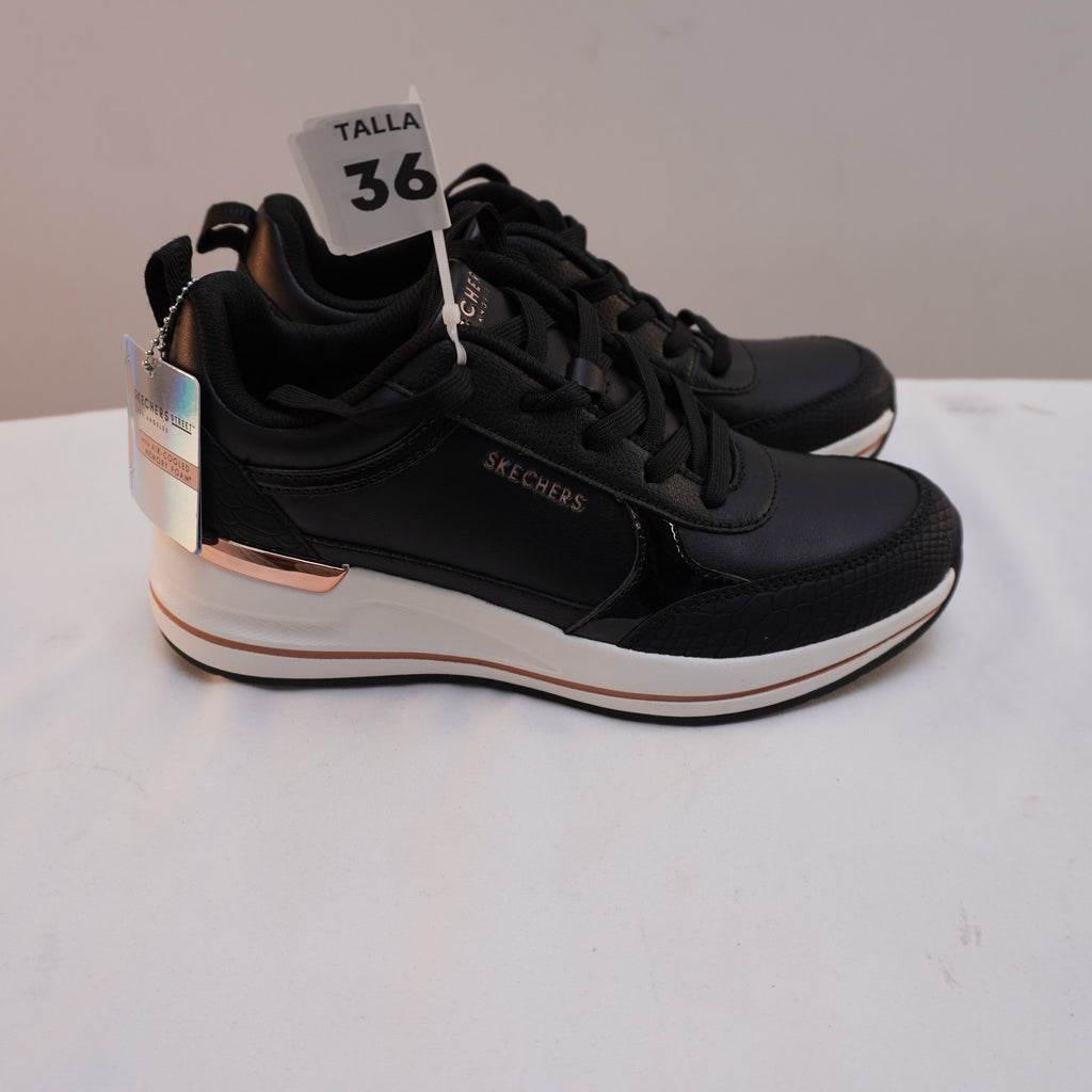 Zapatillas Nuevas para Mujer - Negro, Talla 36