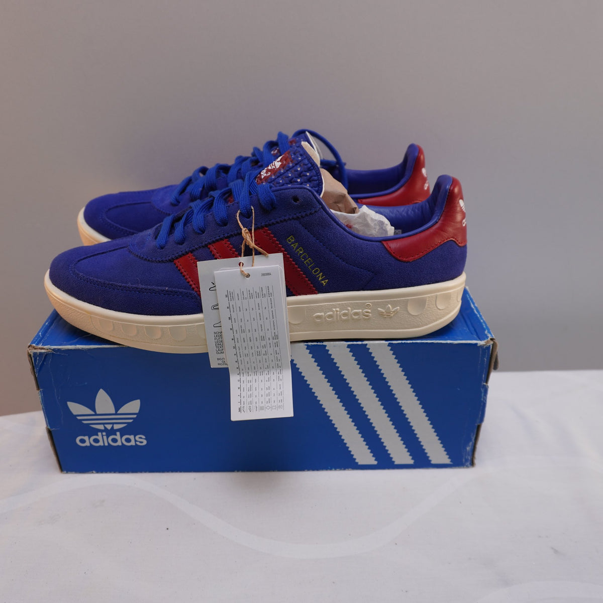 Zapatillas Adidas para Hombre Usadas - Azul, Talla 43