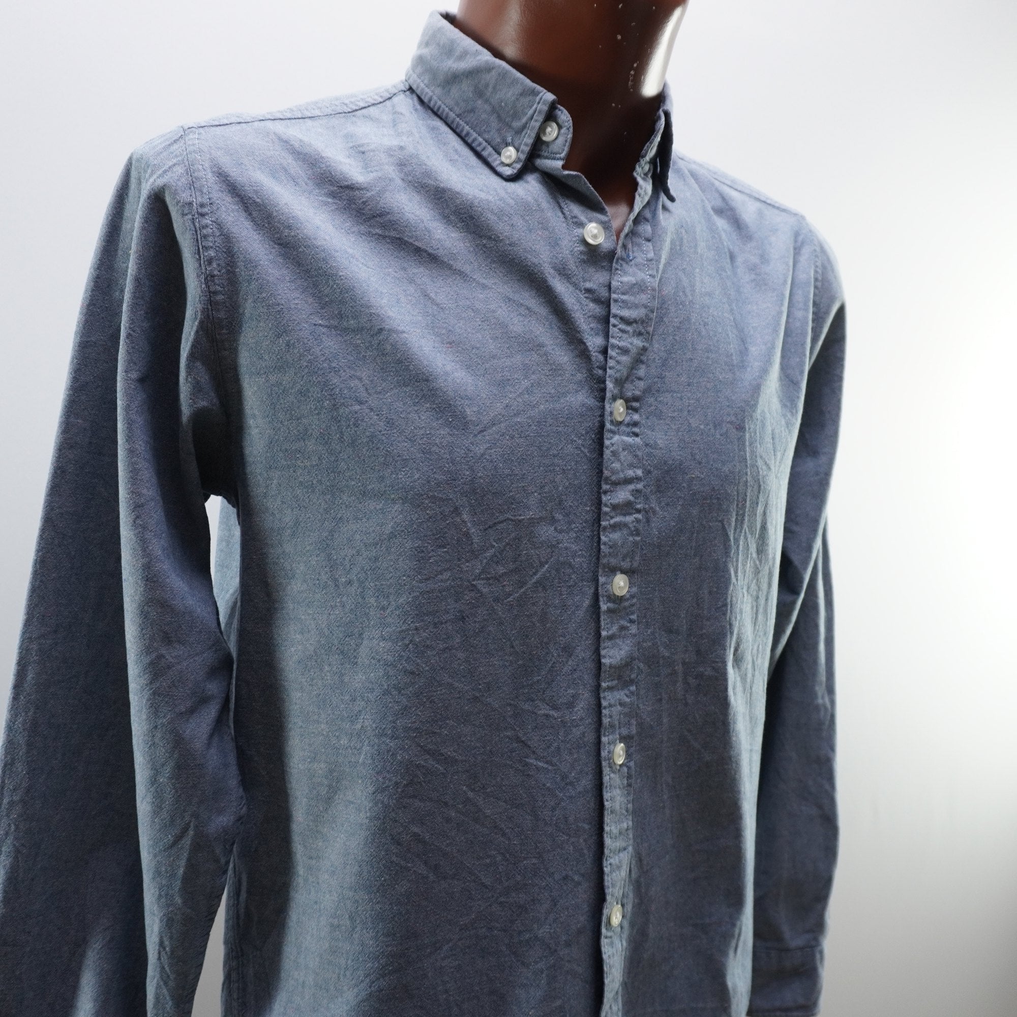 Camisa Carhartt para Hombre Usada - Azul, M