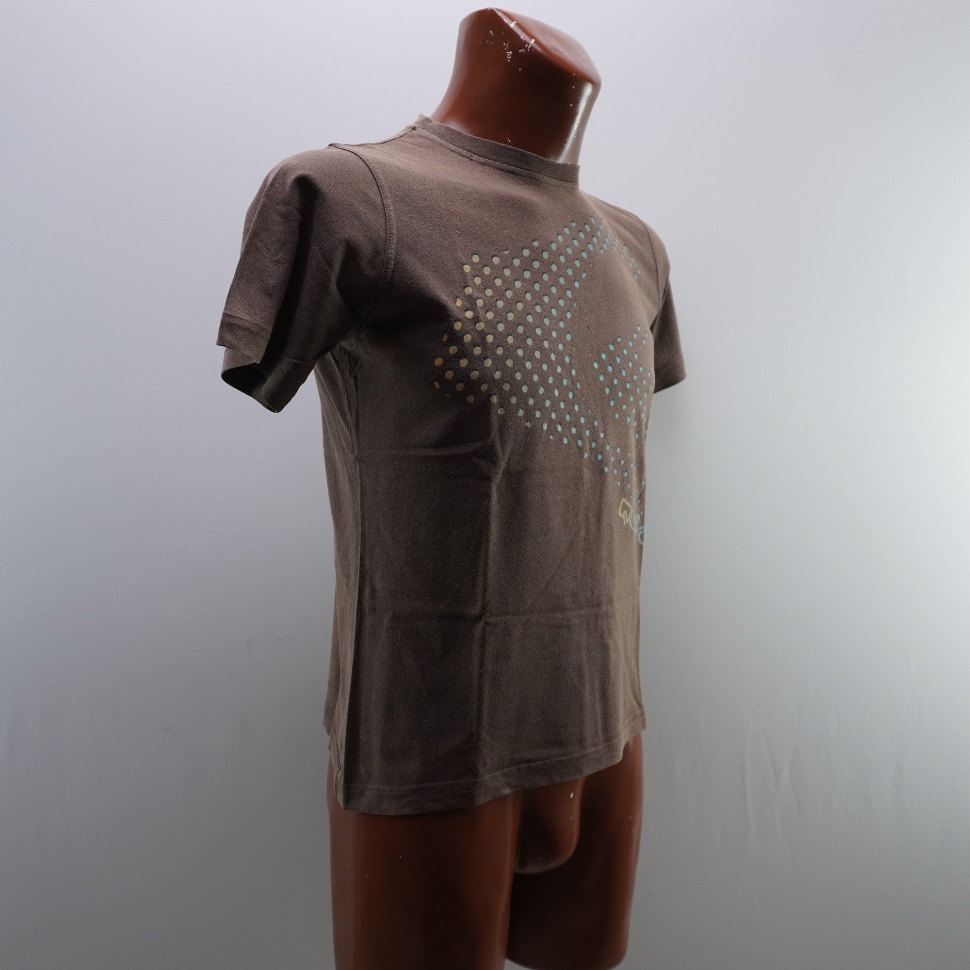 Camiseta Quiksilver para Hombre Usada - Marrón, XXS