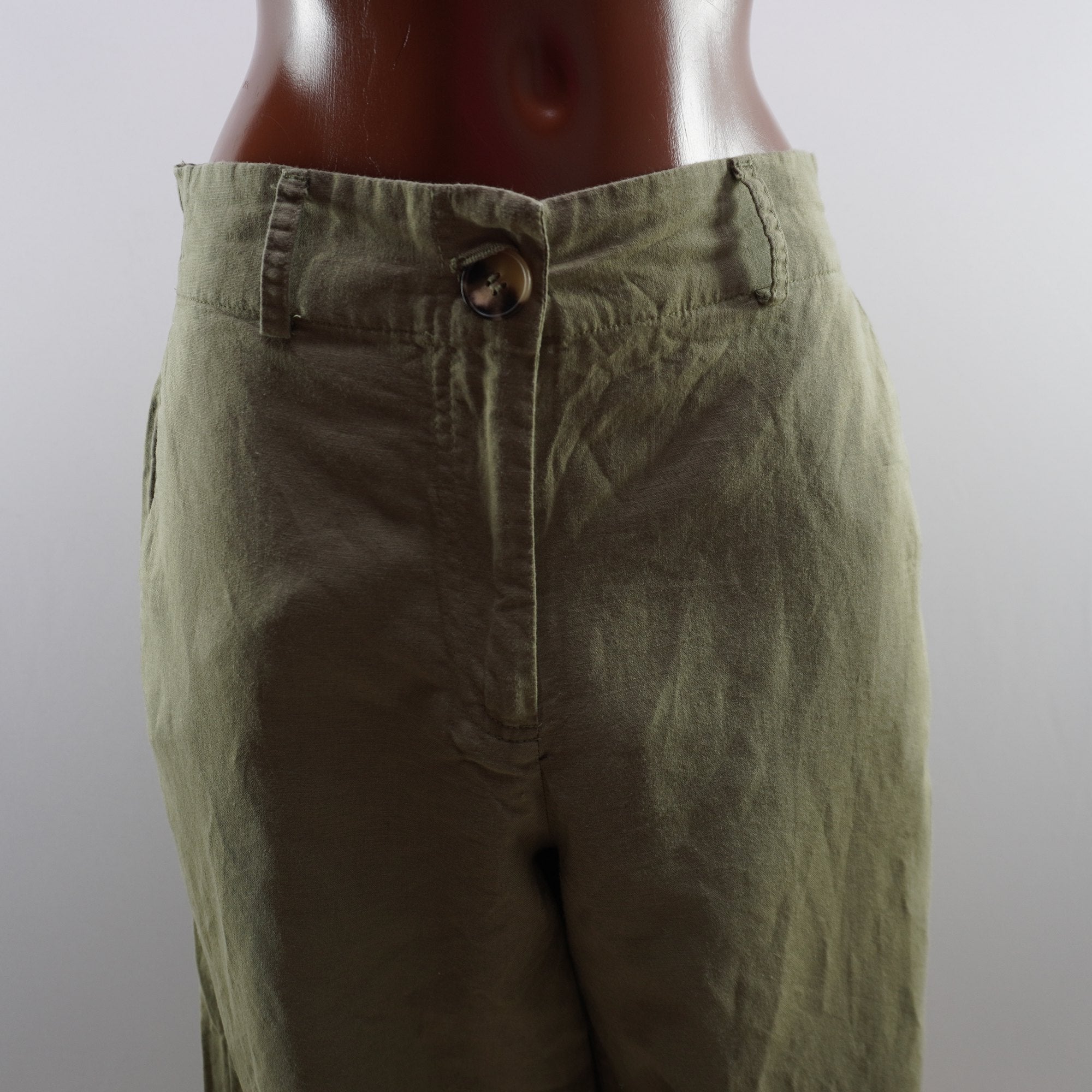 Pantalones Cortos Fishbone para Mujer Usados - Verde, M