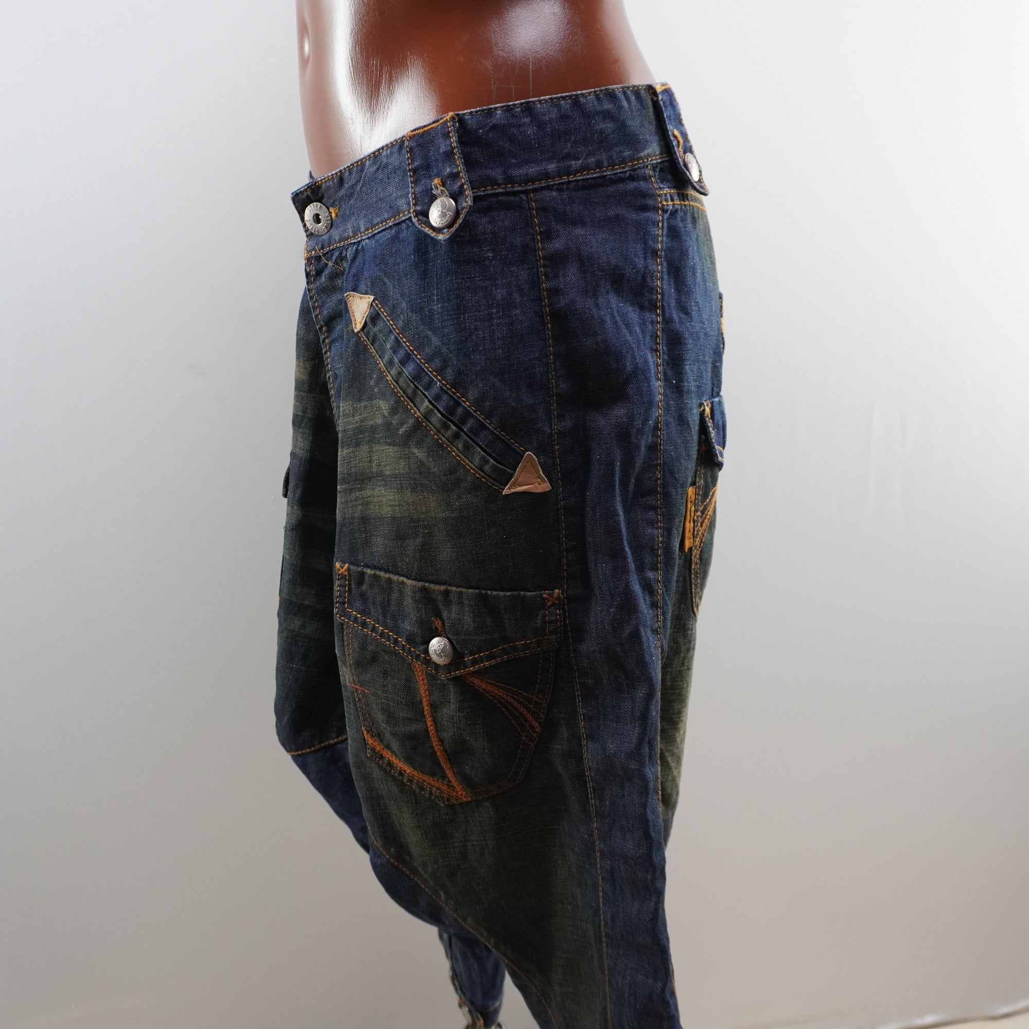 Pantalones Cortos Vaqueros Zsa Zsa Lawinsky para Mujer Usados - Azul Marino, M