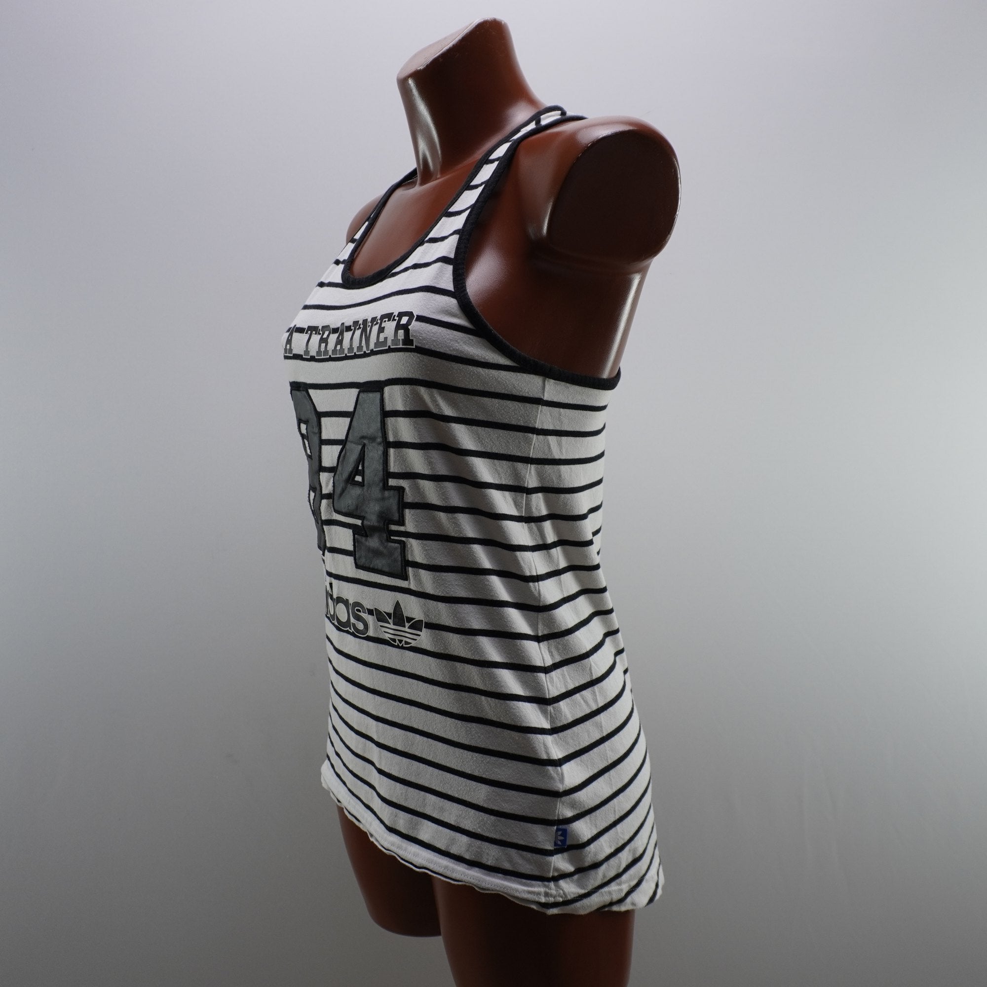 Camiseta sin Mangas Adidas para Mujer Usada - Blanca, S