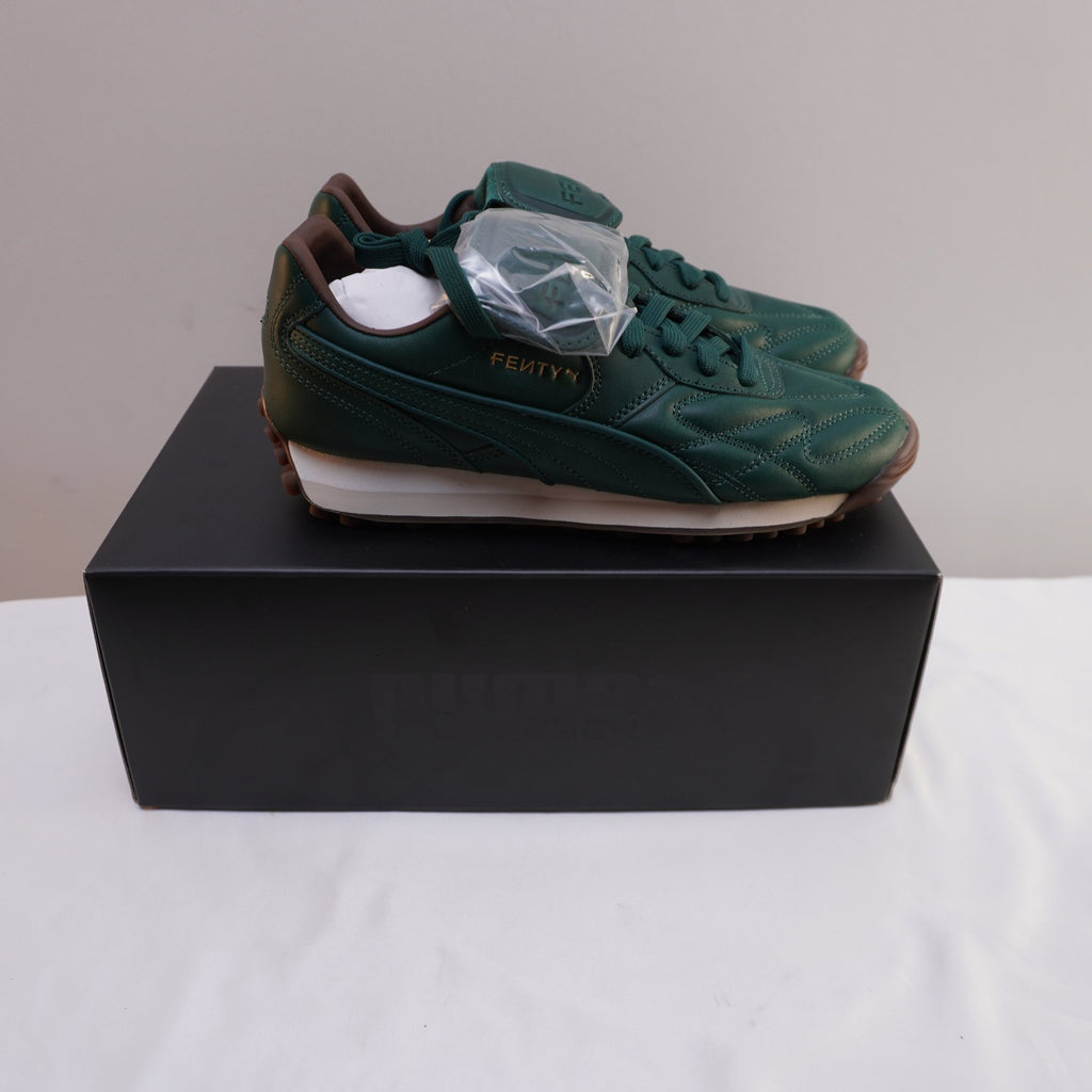 Zapatillas Puma para Mujer Usadas - Verde, Talla 38