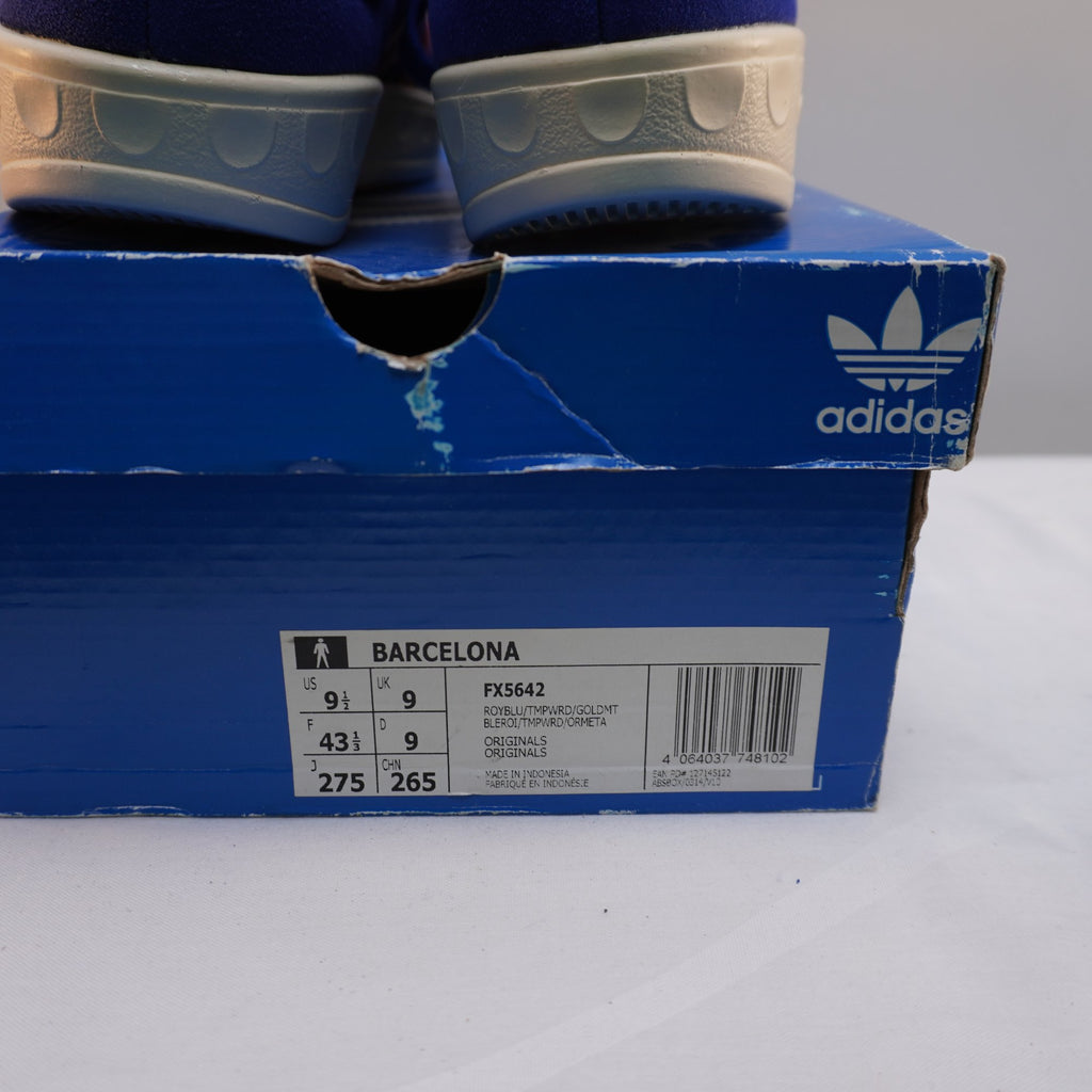 Zapatillas Adidas para Hombre Usadas - Azul, Talla 43