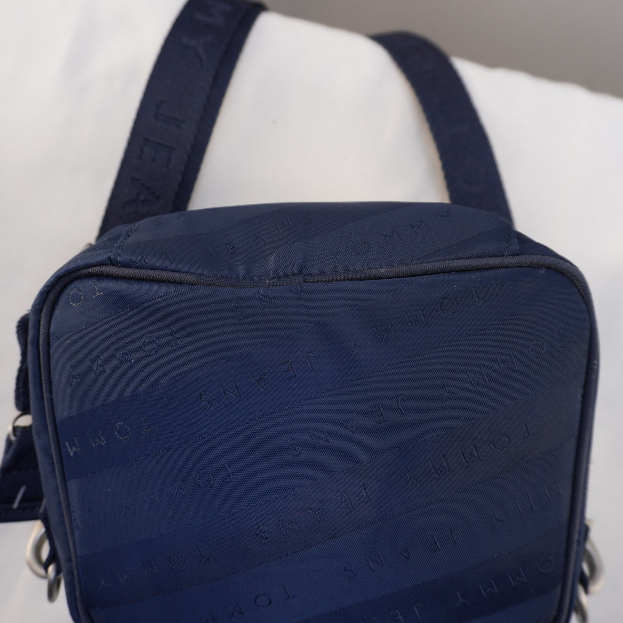 Bolso Baguette Tommy Hilfiger para Mujeres Nuevo - Azul Marino