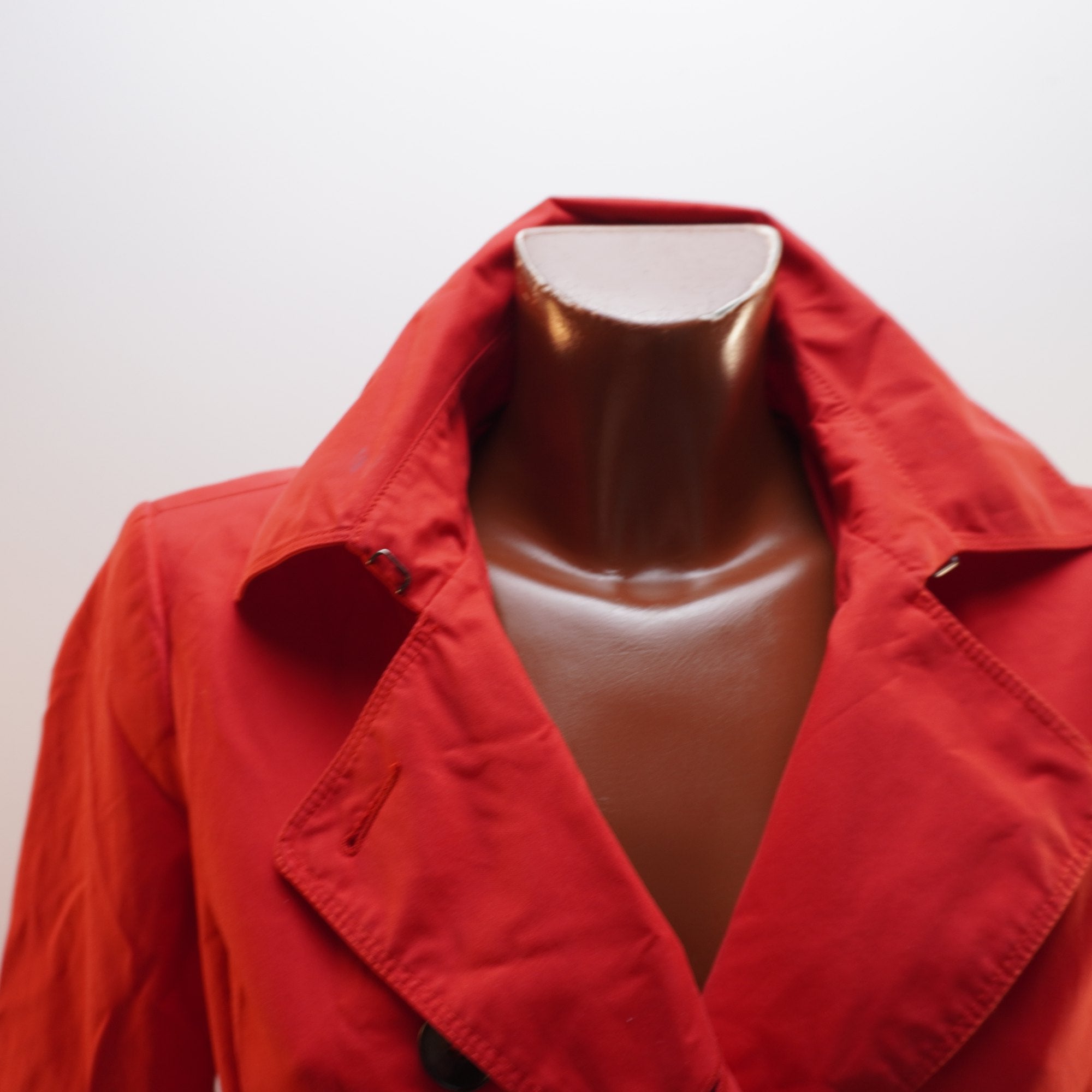 Capa Benetton para Mujer Usada - Roja, Grande (L)