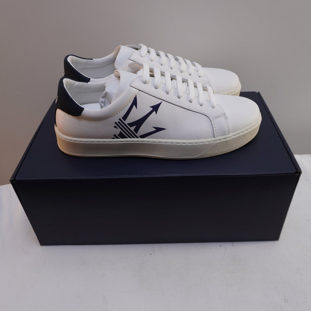 Zapatillas Masseratti para Hombre Usadas - Blancas, Talla 40