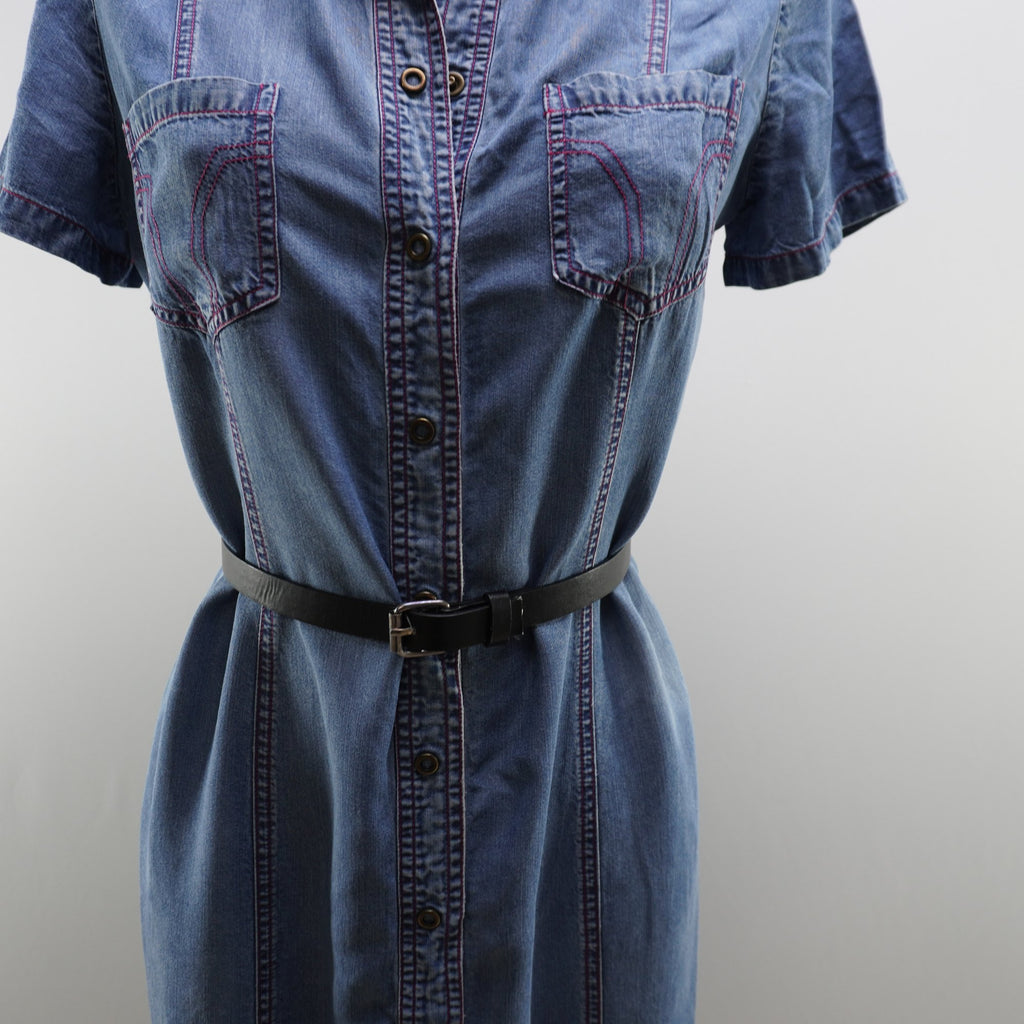 Vestido Tencel para Mujer Usado - Azul, S