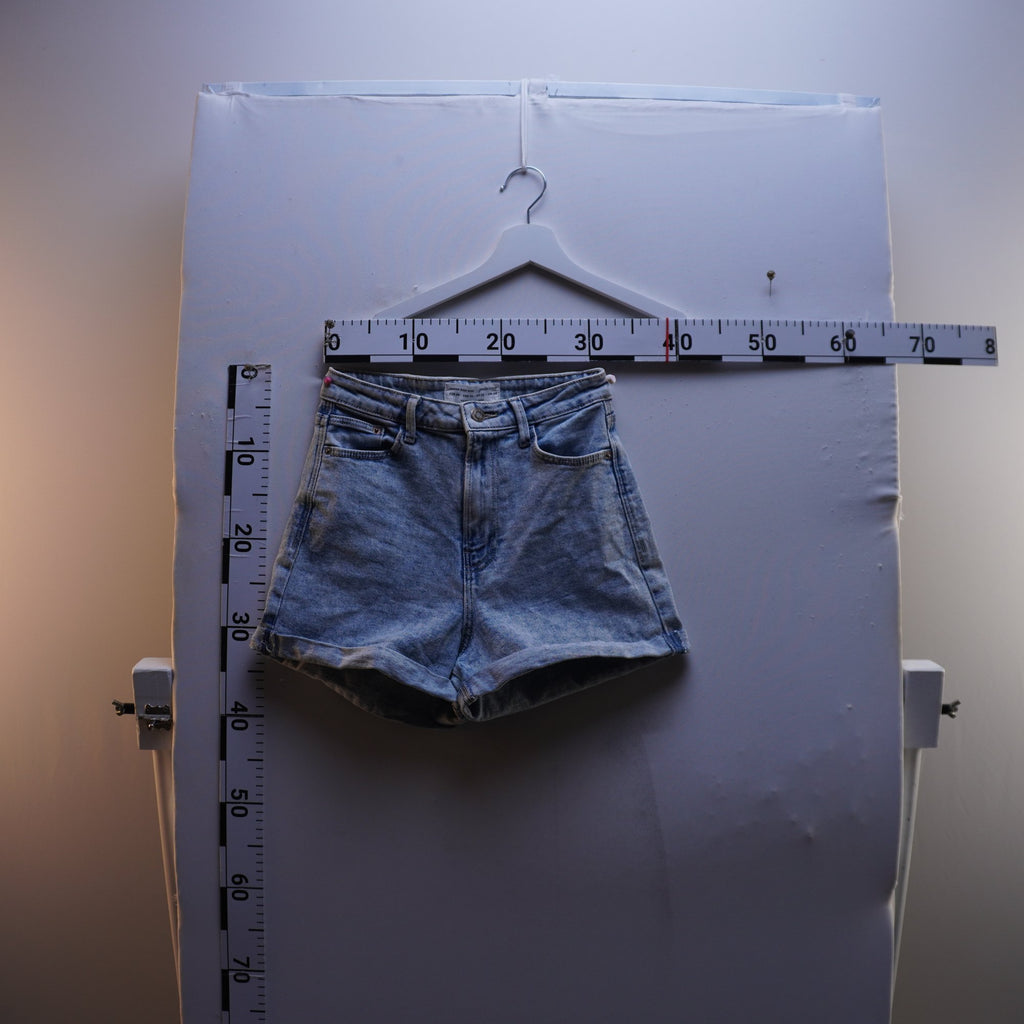 Pantalones Cortos Vaqueros Stradivarius para Mujer Usados - Azul, S