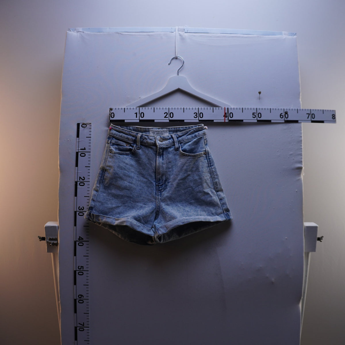 Pantalones Cortos Vaqueros Stradivarius para Mujer Usados - Azul, S