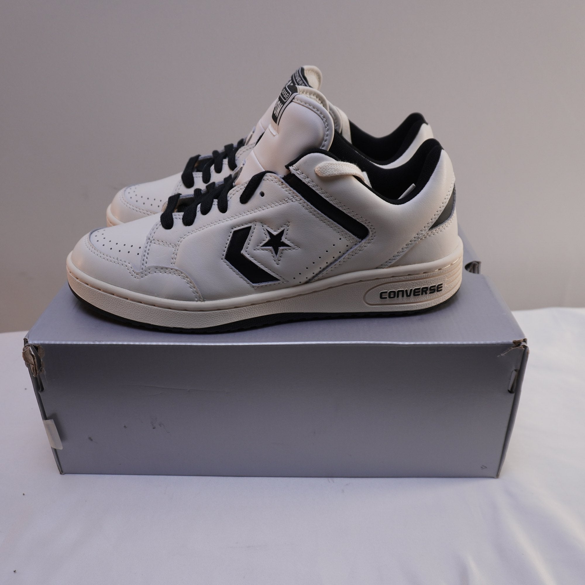 Zapatillas Converse para Hombre Usadas - Blancas, Talla 44.5
