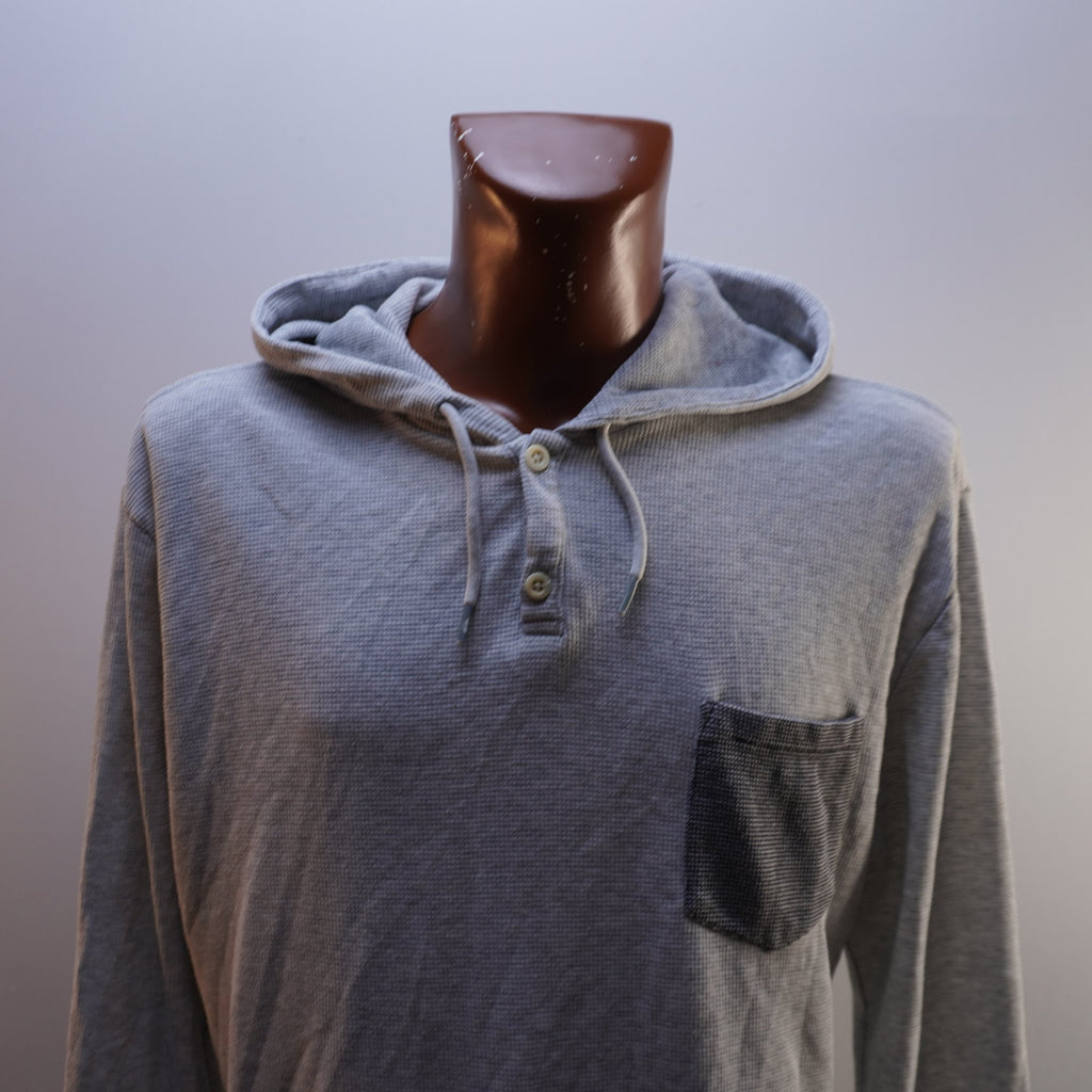Sudadera con Capucha Quiksilver para Hombre Usada - Gris, XXL