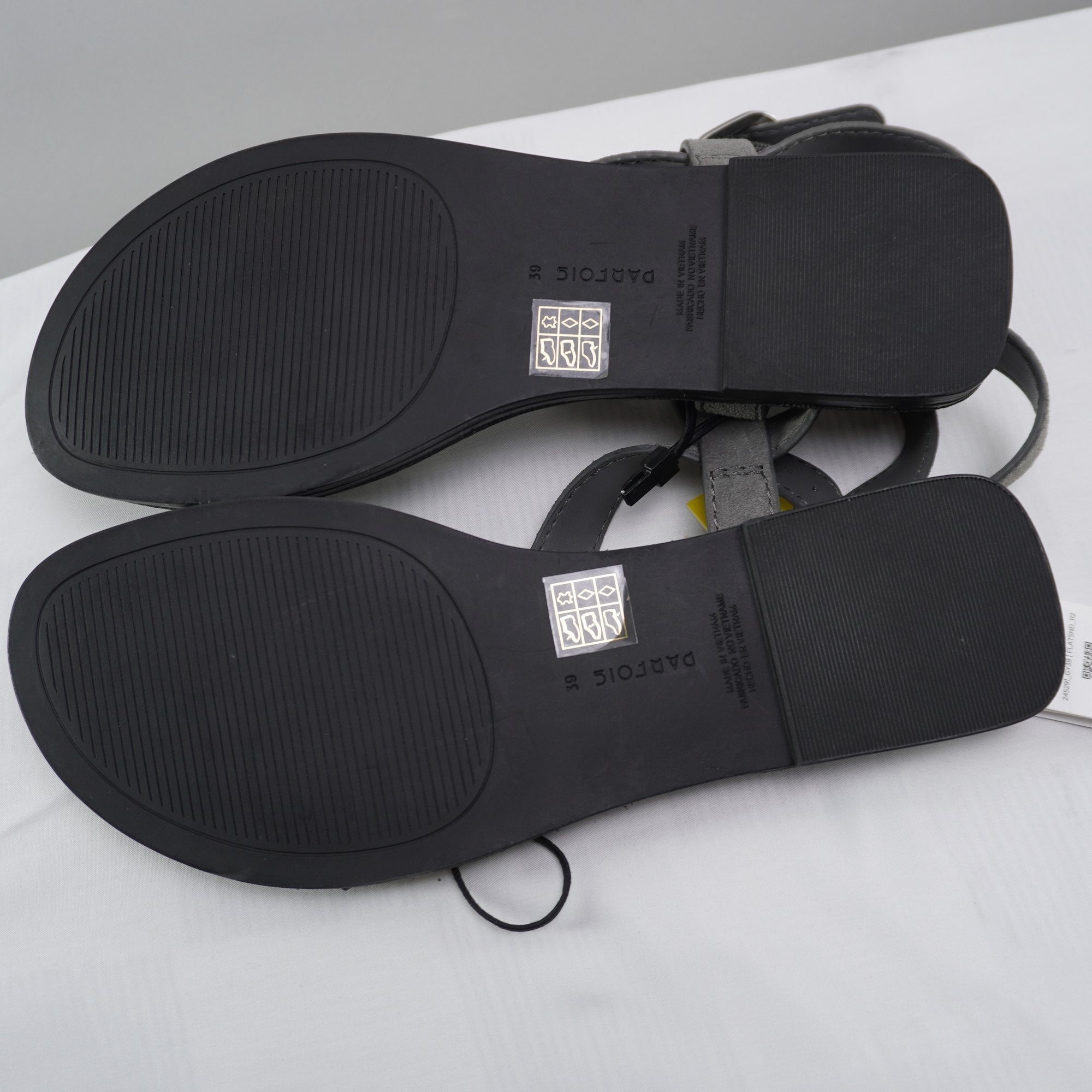 Sandalias Parfois para Mujer Usadas - Gris, Talla 39