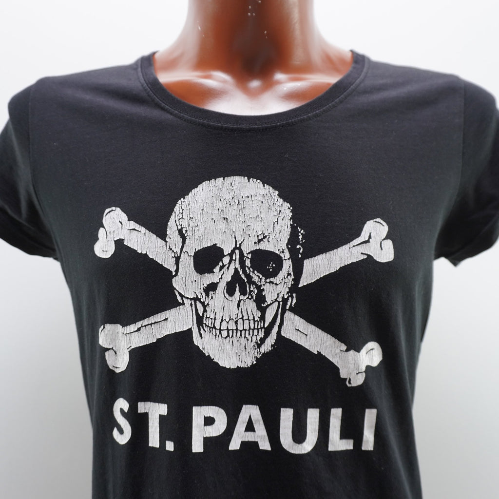 Camiseta St. Pauli para Hombre Usada - Negra, M