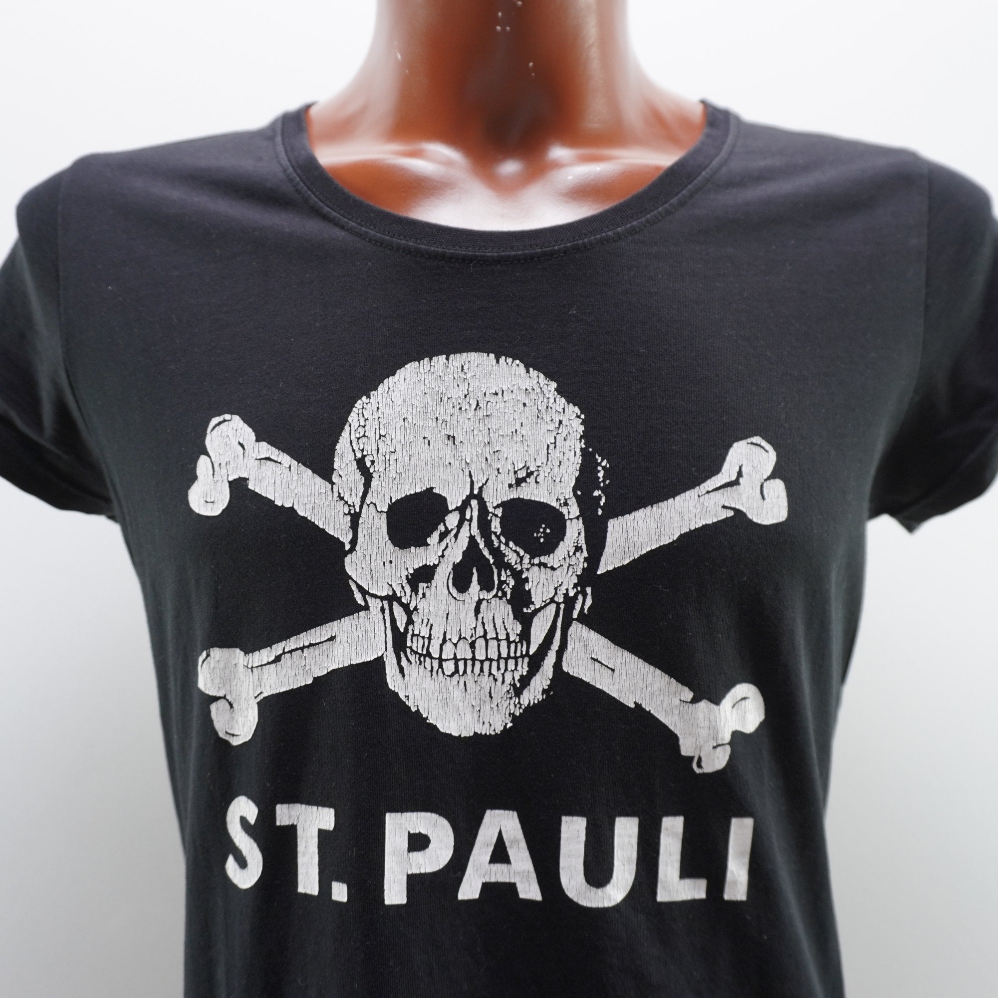 Camiseta St. Pauli para Hombre Usada - Negra, M