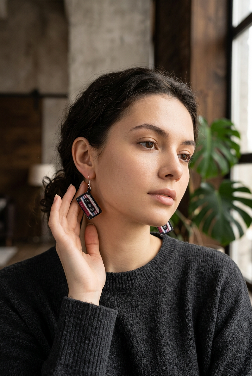 Gebrauchte Chungo Lab Ohrringe für Damen – Mehrfarbig