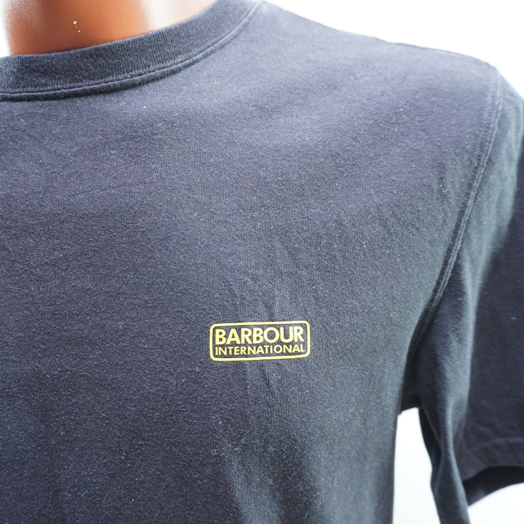 Camiseta Barbour para Hombre Usada - Negra, XL