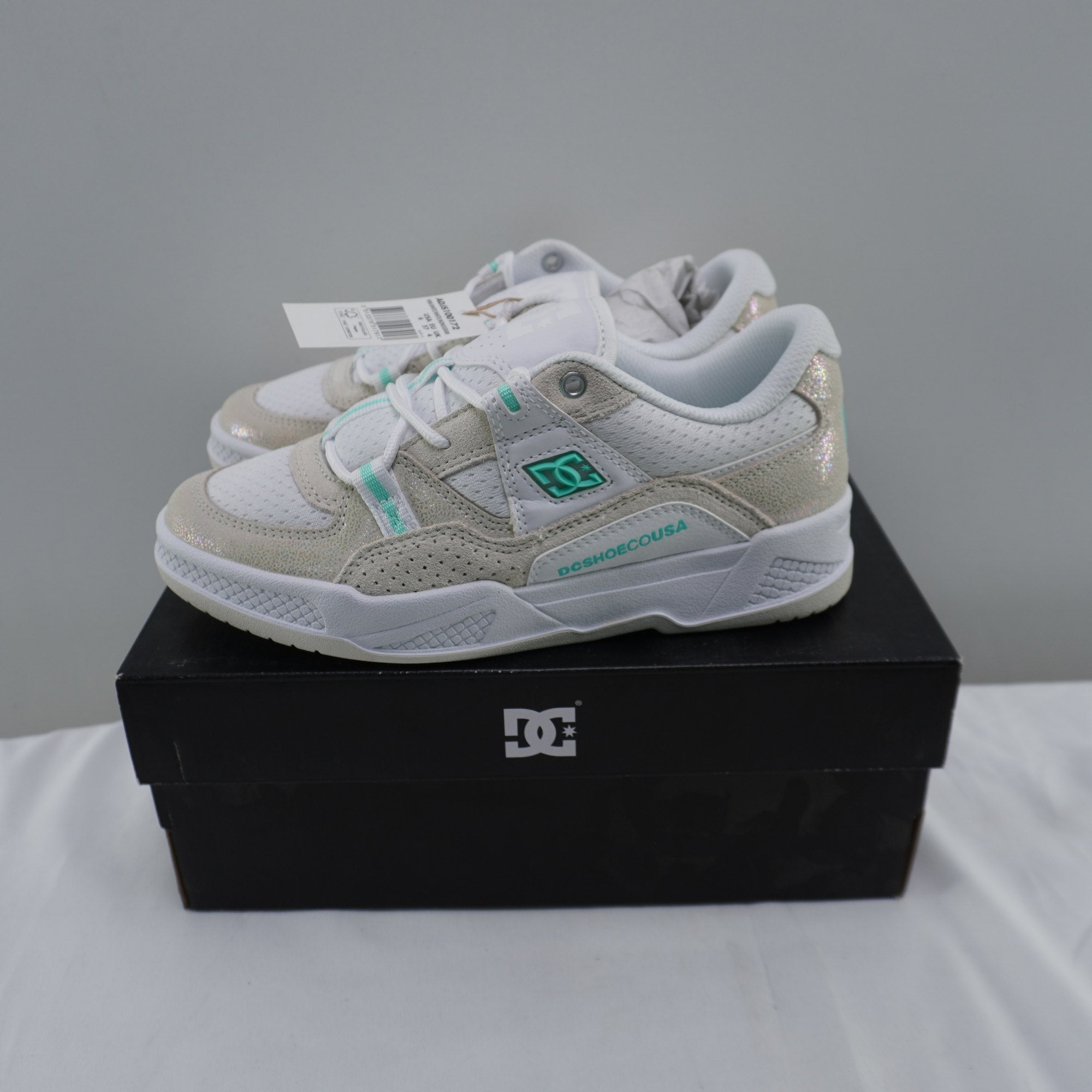Zapatillas DC Shies para Mujer Usadas - Blanco, 36.5