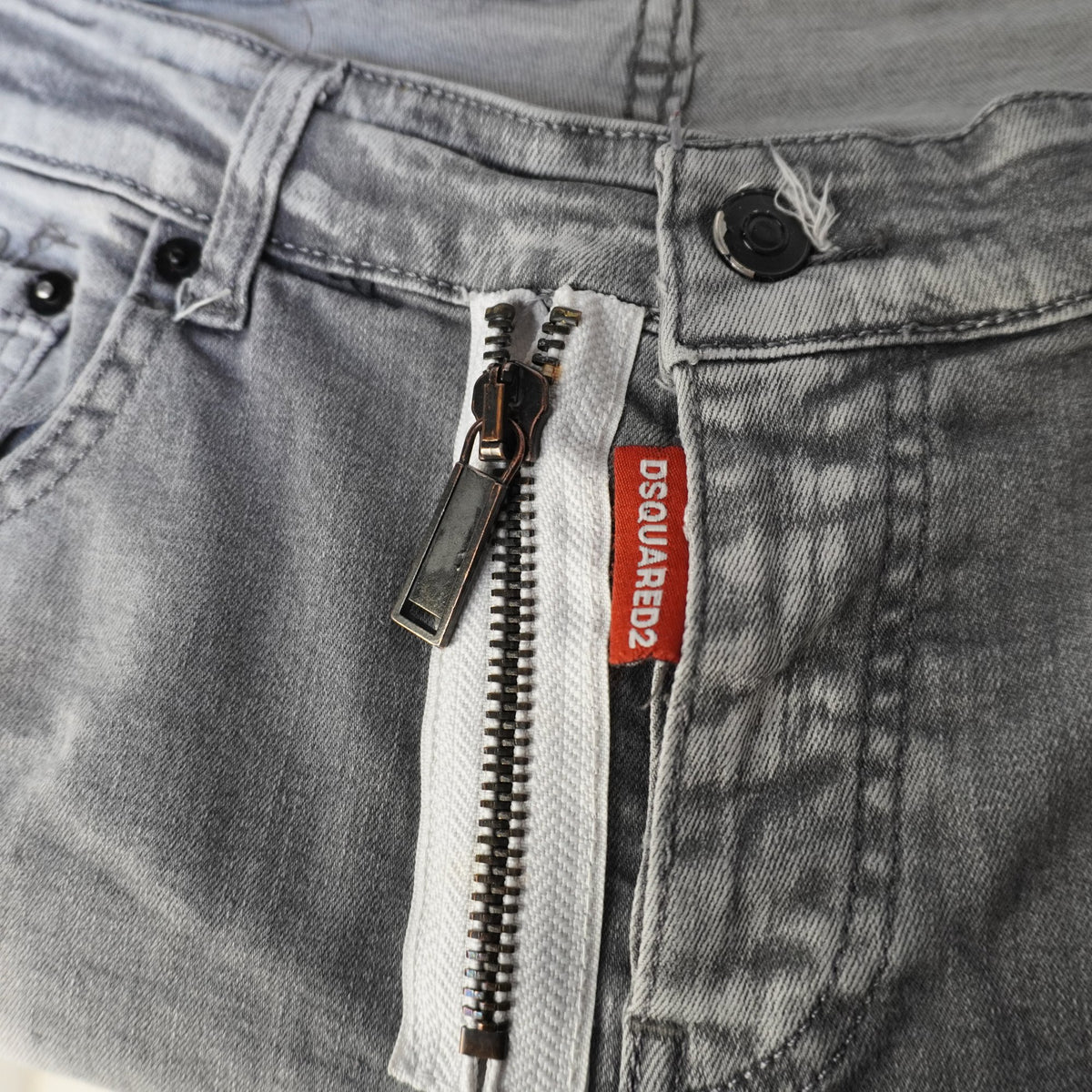 Vaqueros Dsquared2 para Hombre Usados - Gris, L