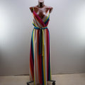 Vestido Italian Style para Mujer Usado - Multicolor, XL