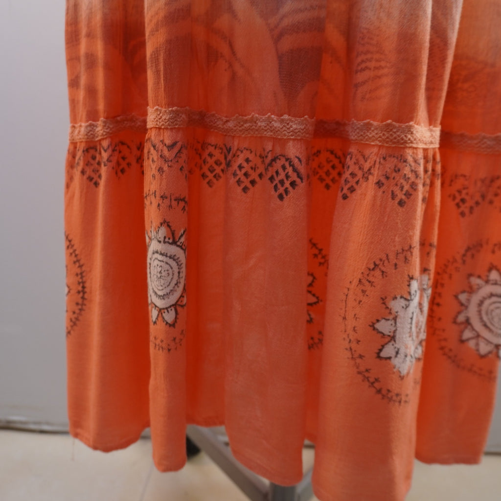 Vestido Corte Hindu para Mujer Usado - Multicolor, XL
