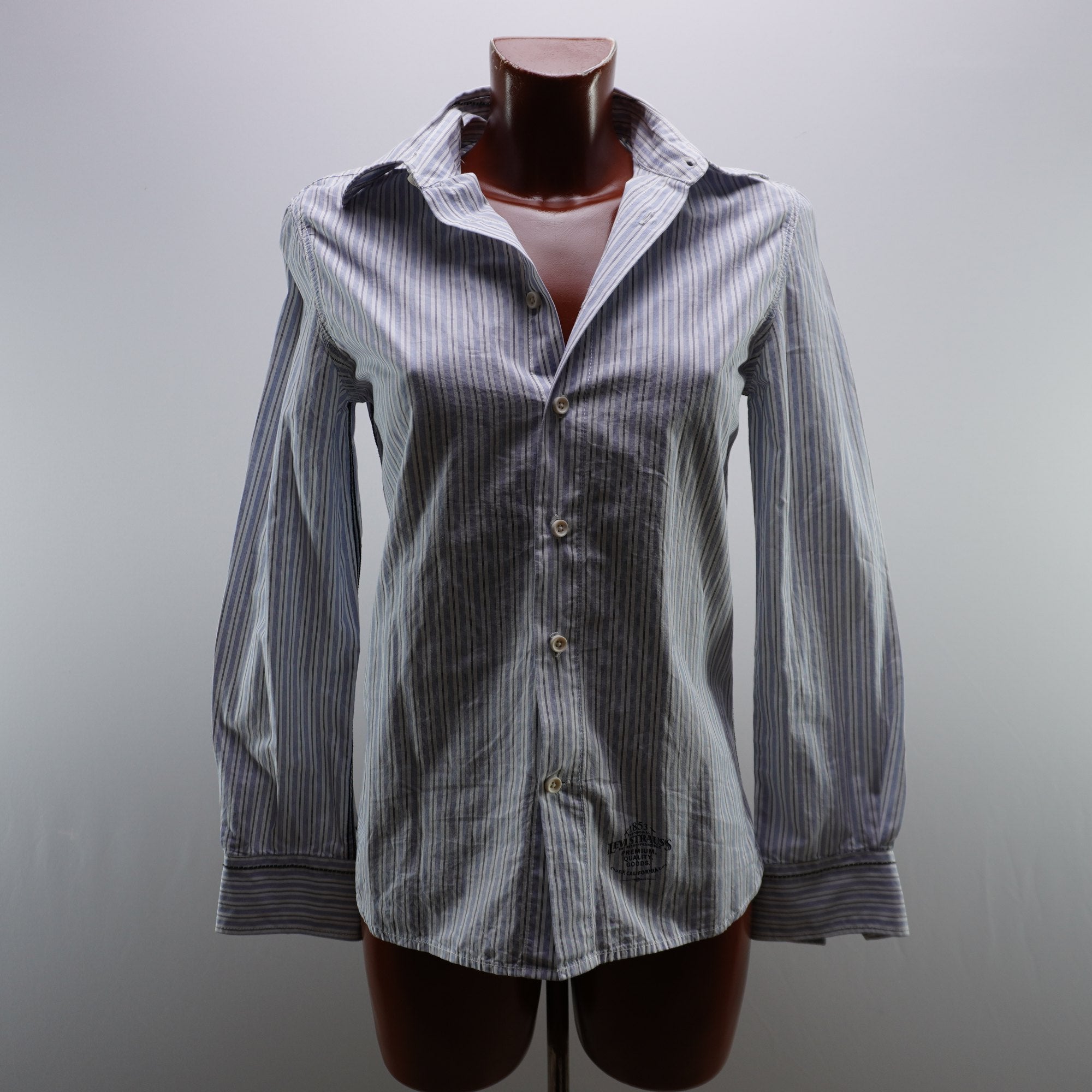 Camisa de Vestir Levi's para Mujer Usada - Azul, XS