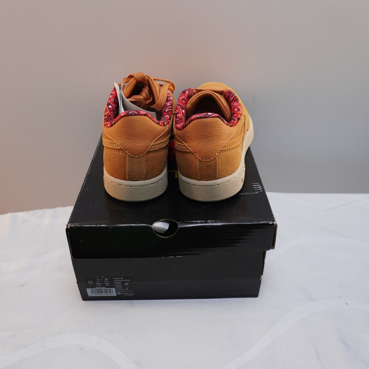 Zapatillas Reebok para Mujer Usadas - Naranja, Talla 36